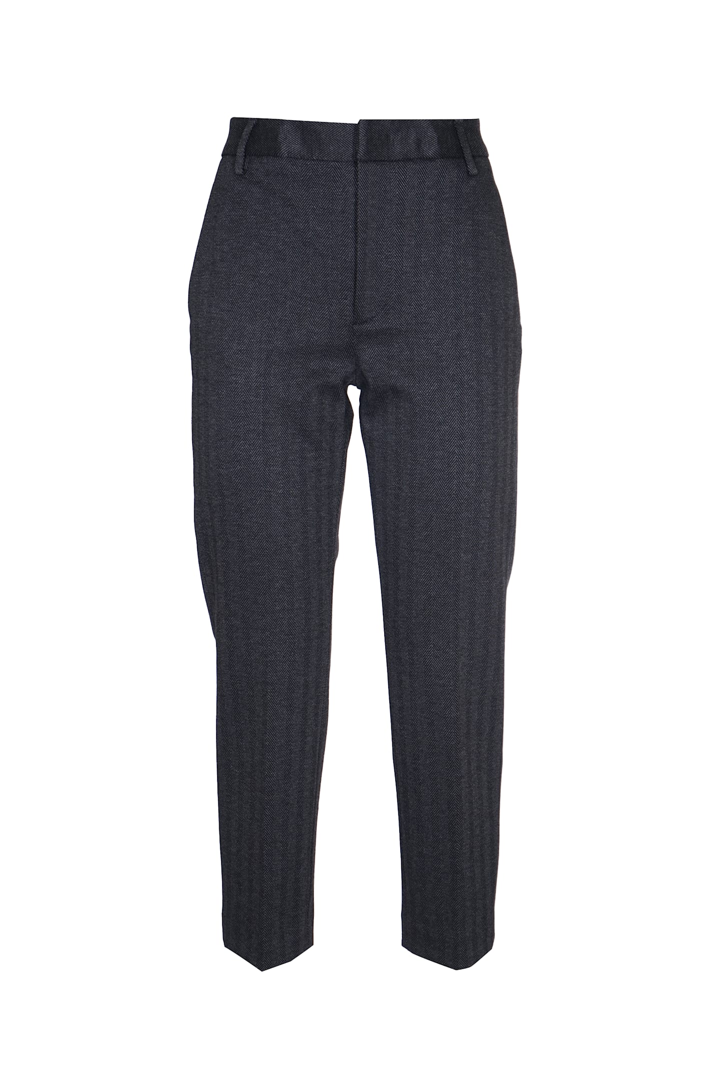 Shop Dondup Concealed Trousers