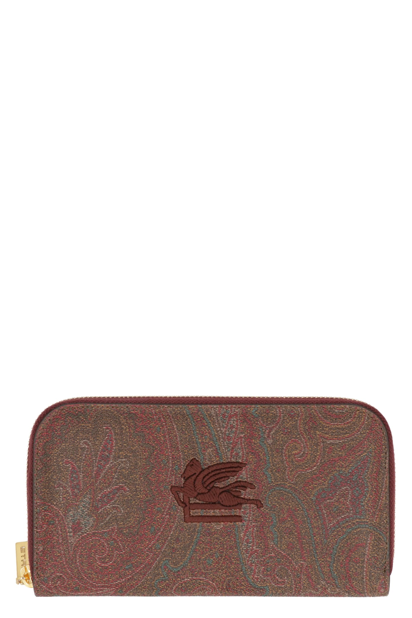Etro Coated Canvas Wallet
