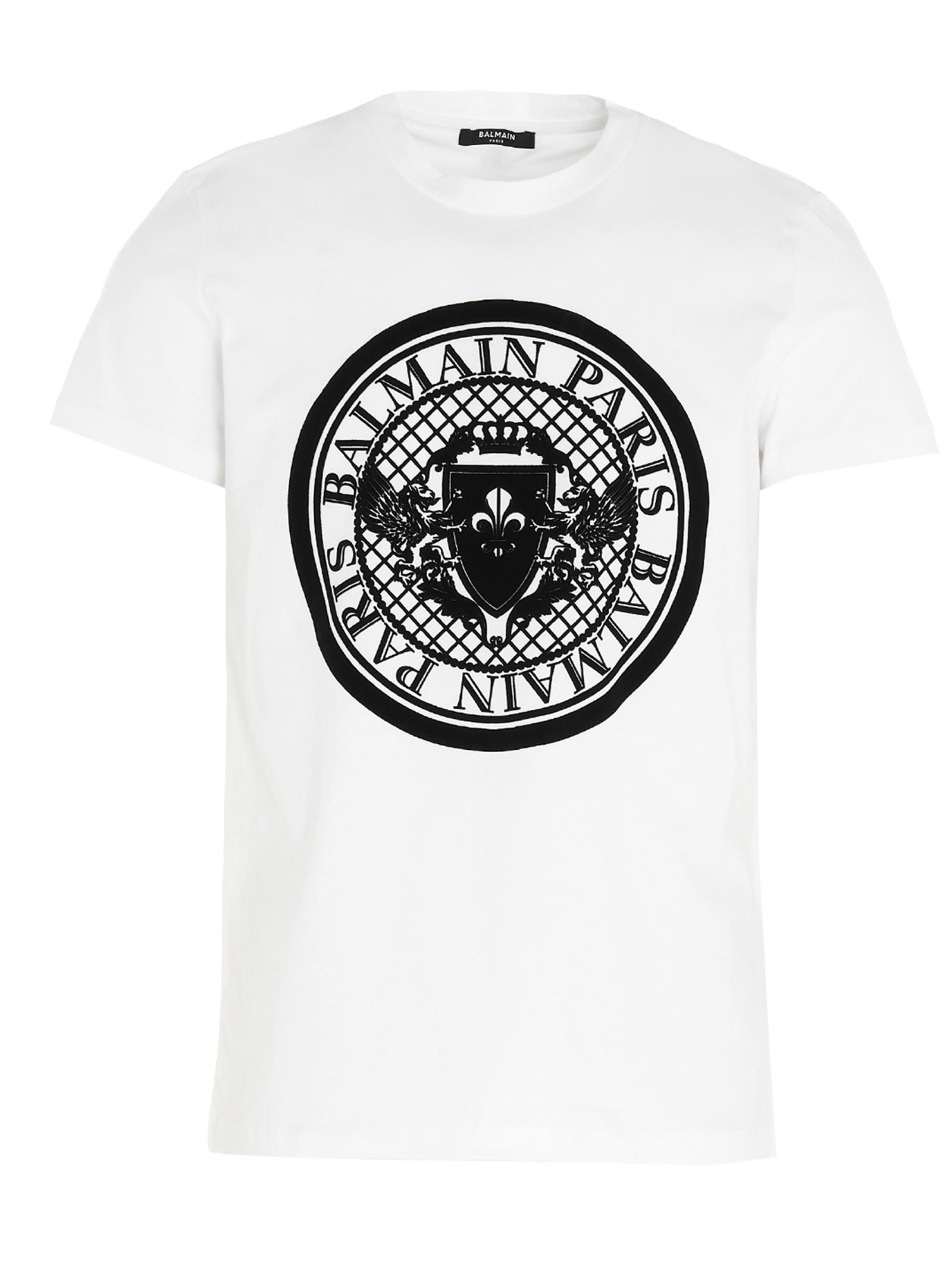 Balmain coin Flock Ts T-shirt