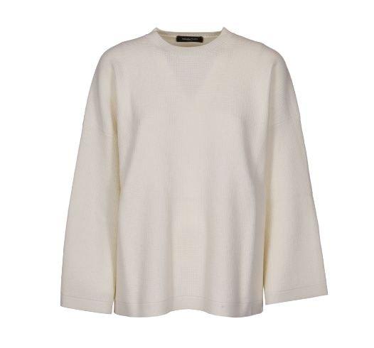 FABIANA FILIPPI PLATINUM TURTLE NECK JUMPER 