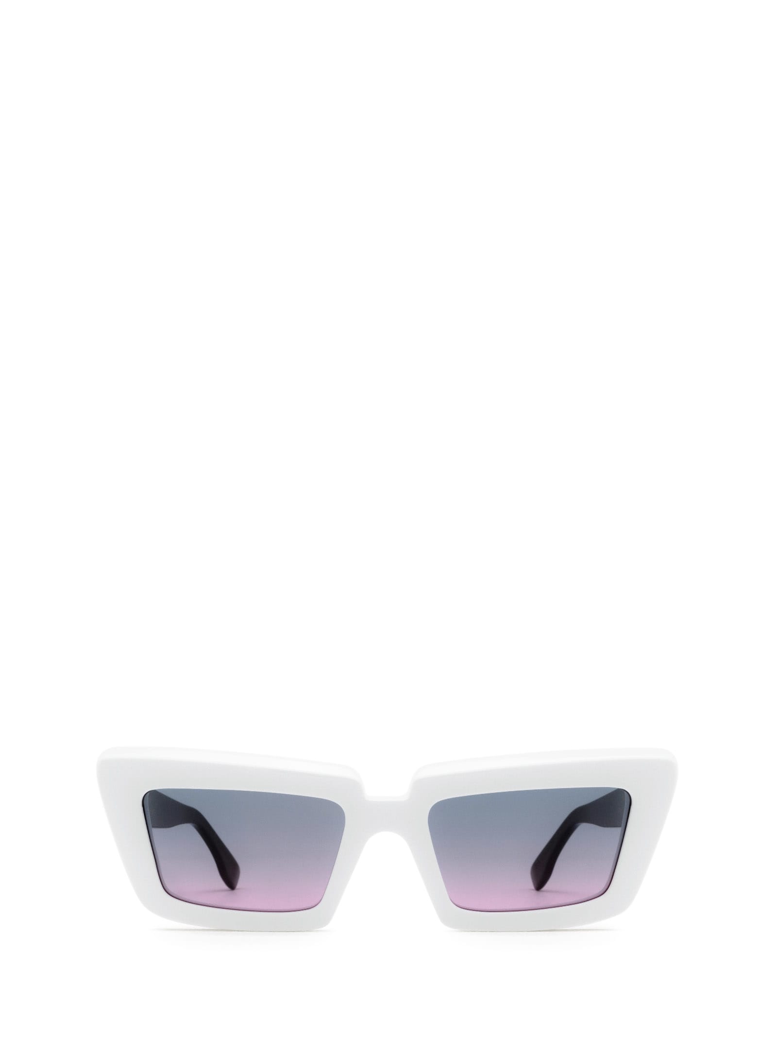 Retrosuperfuture Coccodrillo White Sunglasses