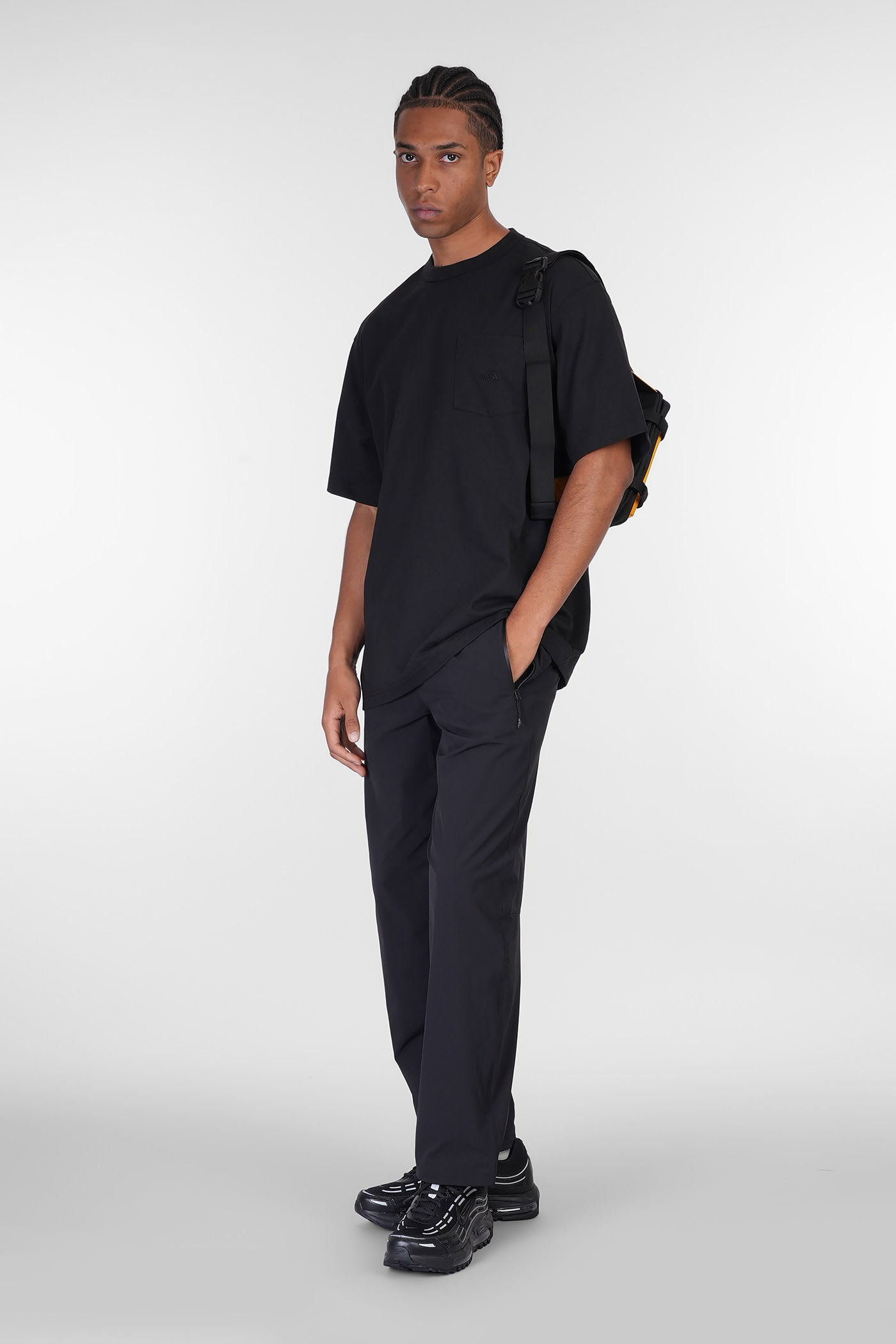 Shop The North Face Ss Dome Relaxed Tee T-shirt In Black Cotton