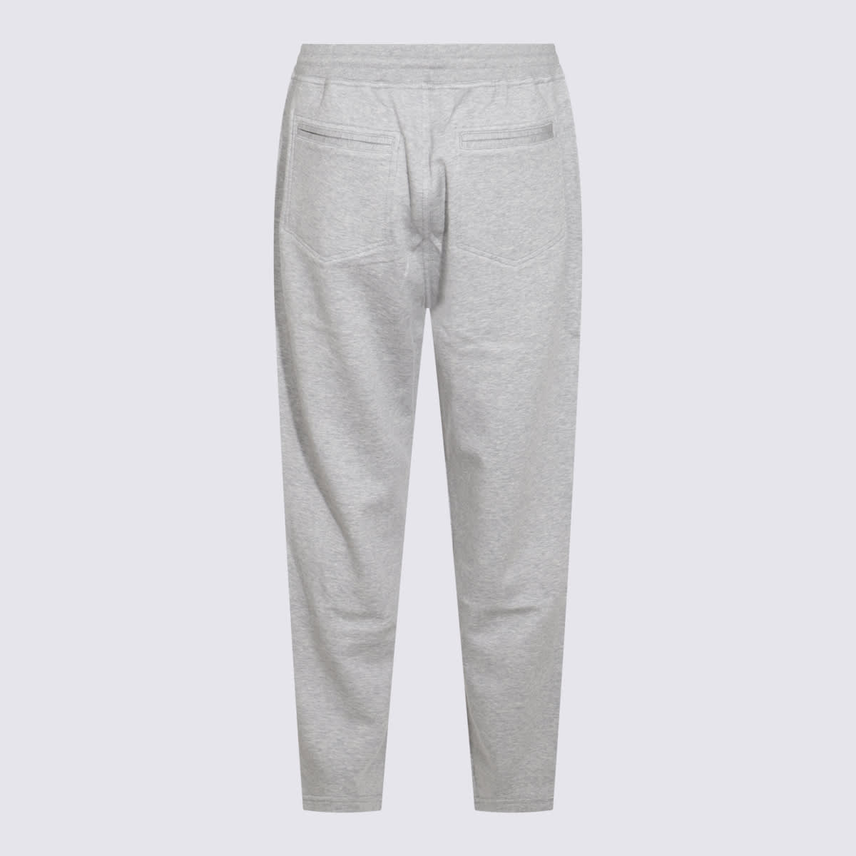 BRUNELLO CUCINELLI GREY COTTON PANTS