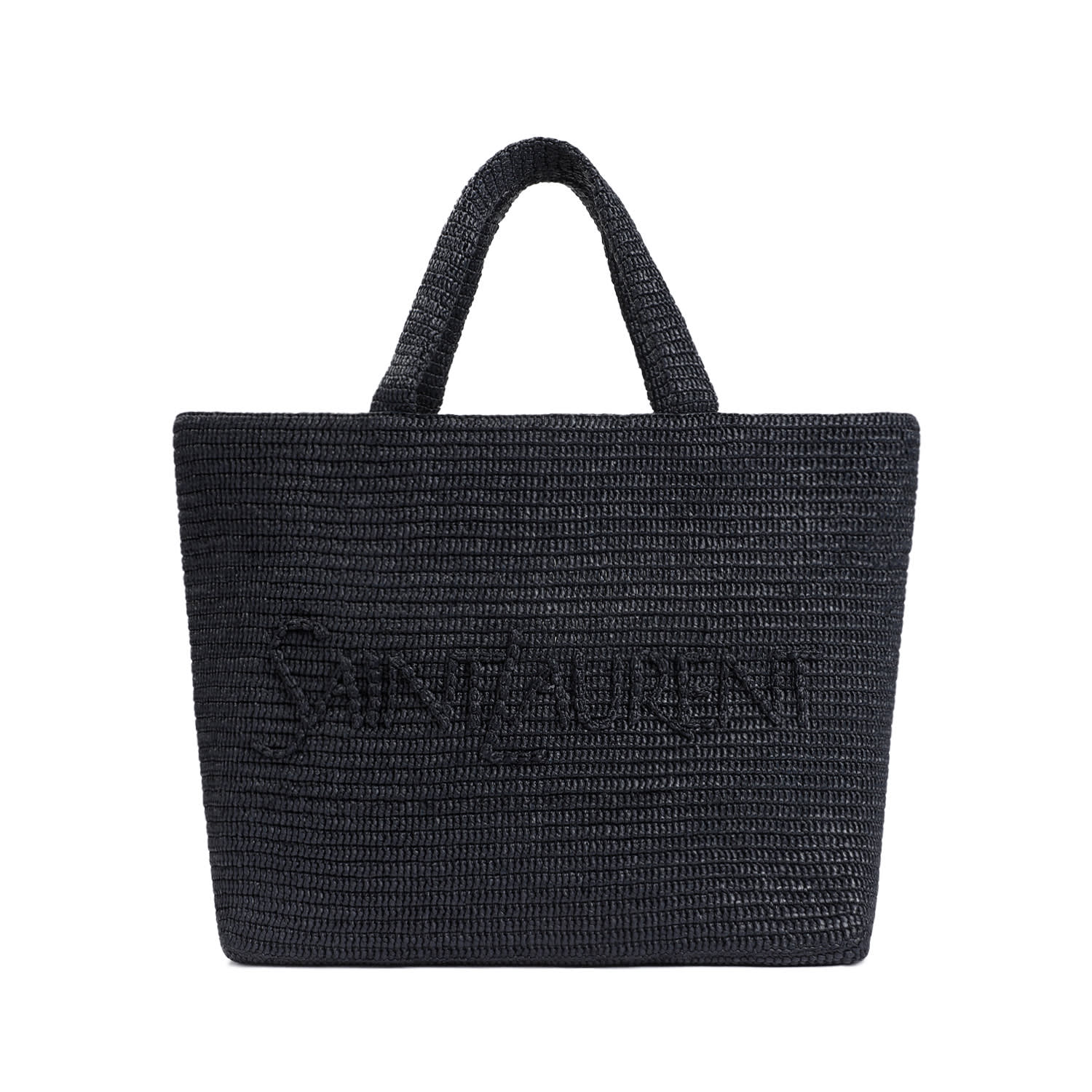 Saint Laurent Tote Bag In Rafia