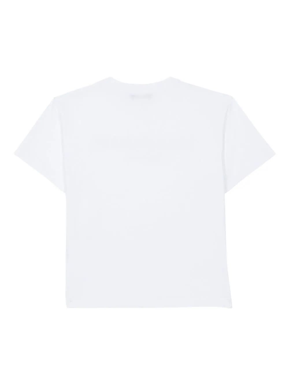 Shop Balmain T-shirt Con Logo In White