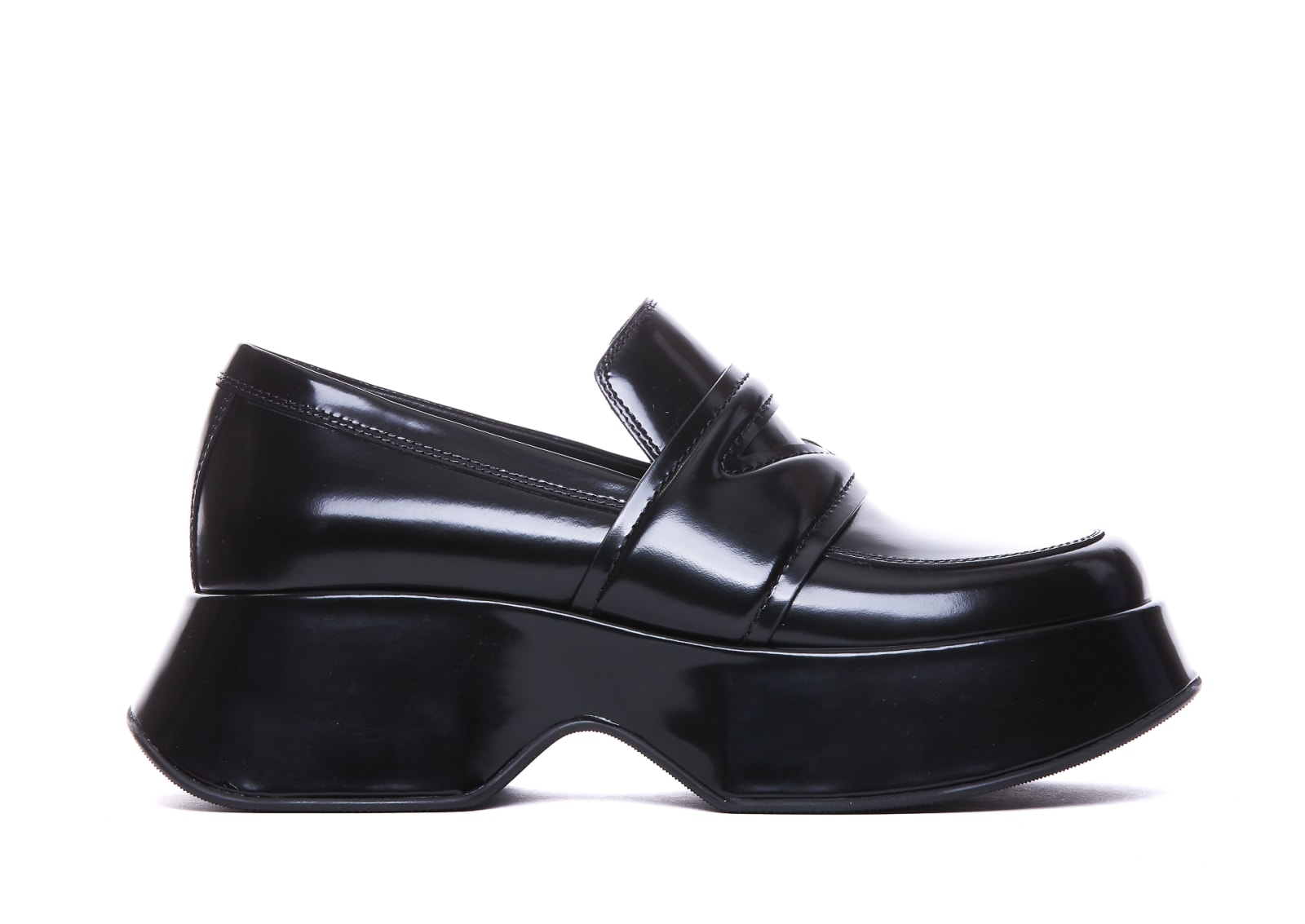 Shop Vic Matie Loafers In Black