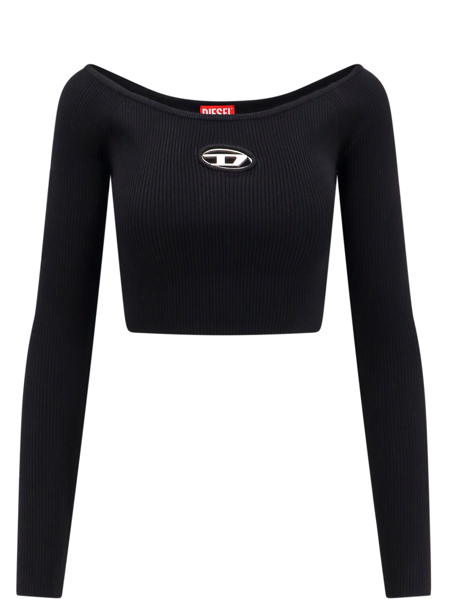 Shop Diesel Top In Black