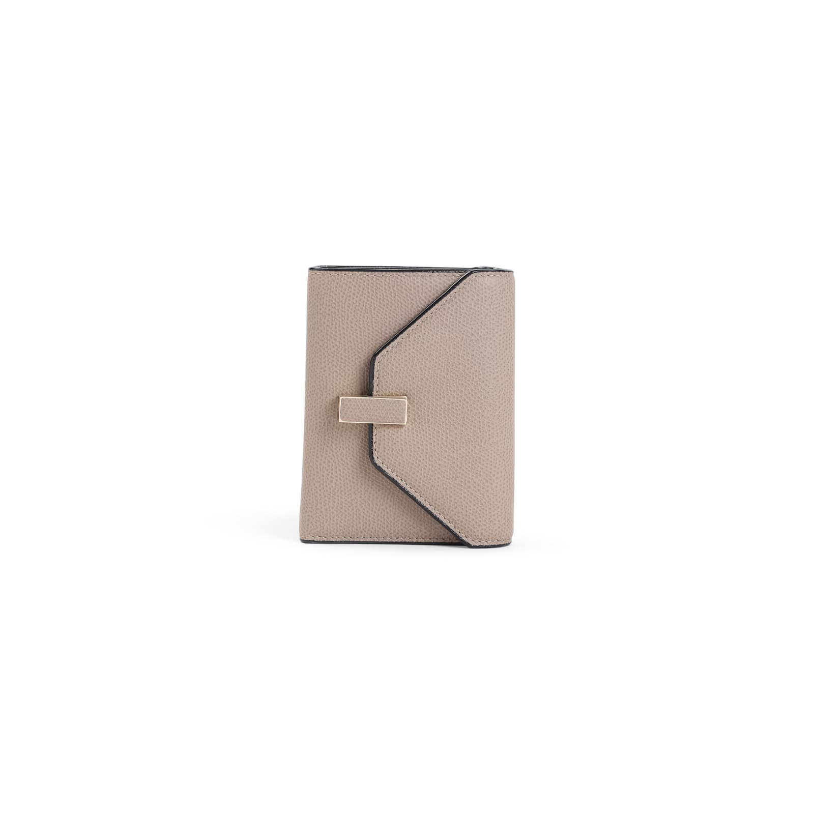 Valextra Iside Wallet In Neutral