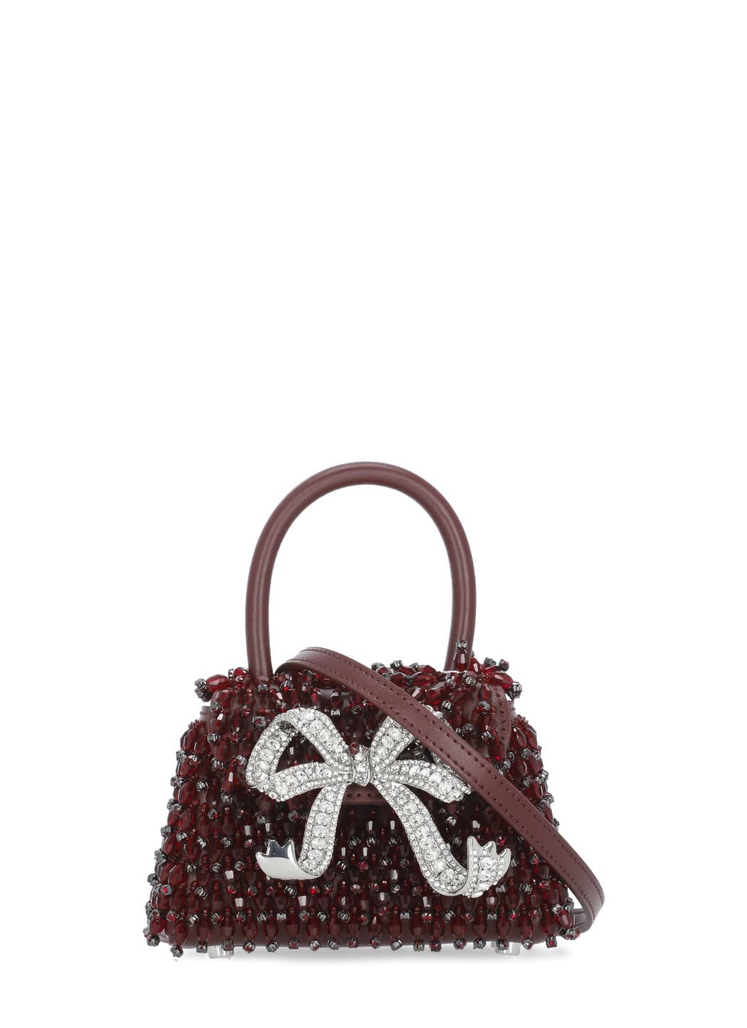 Embellished Micro Bow Bag