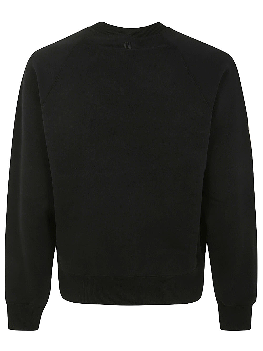 Shop Ami Alexandre Mattiussi Red Ami De Coeur Sweatshirt In Black