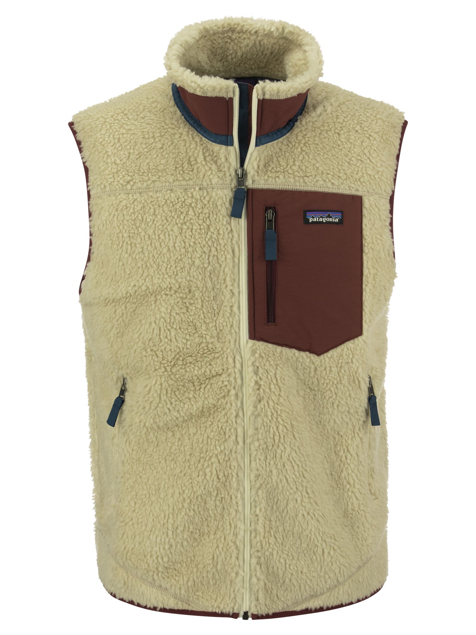 Patagonia Mens Classic Retro-x® Fleece Vest In Natural | ModeSens