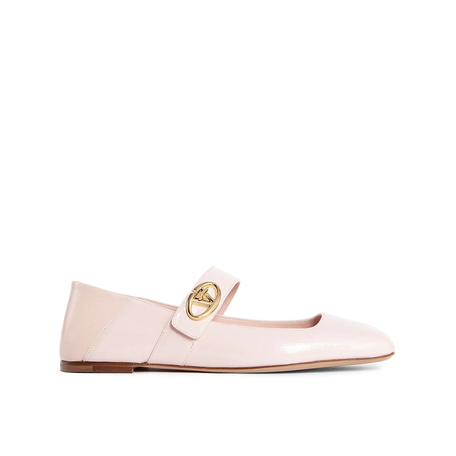 VALENTINO GARAVANI MARY-JANE BALLERINA FLATS