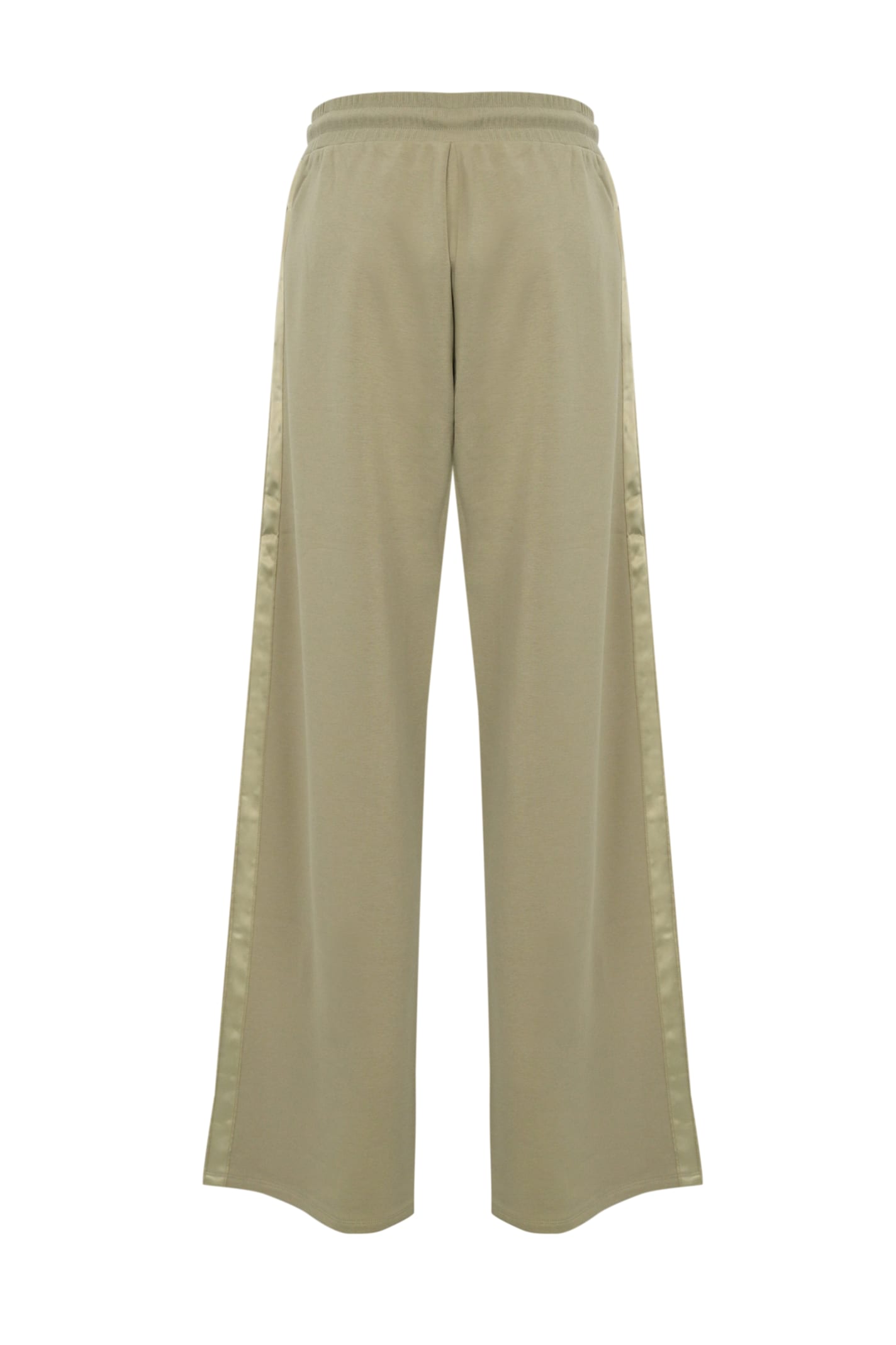 Max Mara Veles Cotton Fleece Trousers In Sabbia