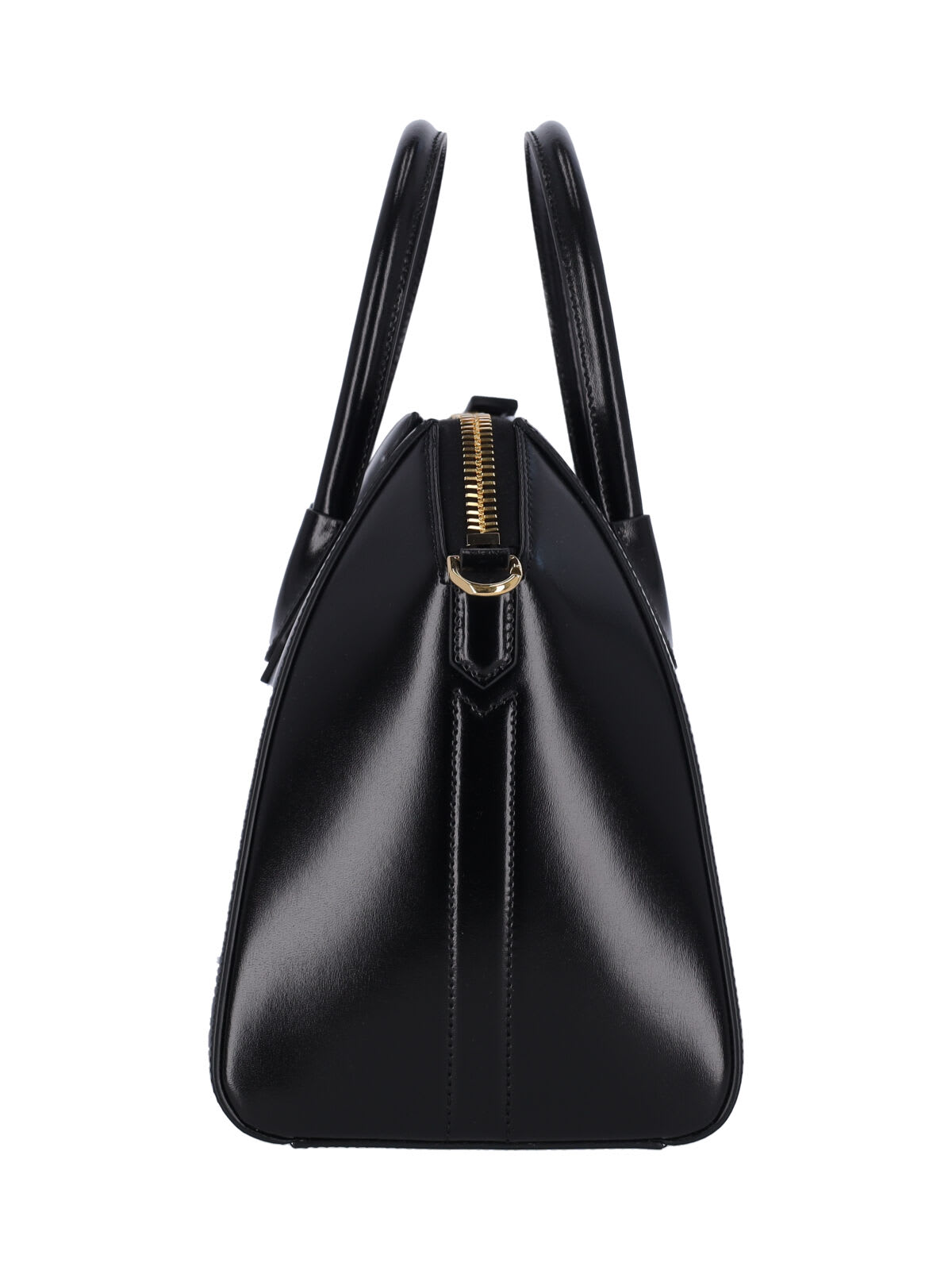 Givenchy Small Leather Shoulder Bag With Structured Silhouette In Black