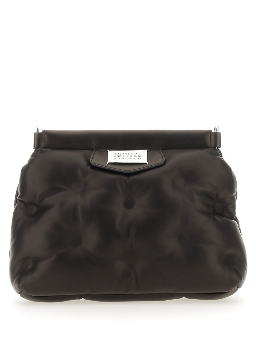 Shop Maison Margiela Glam Slam Classique Bag Small In Black