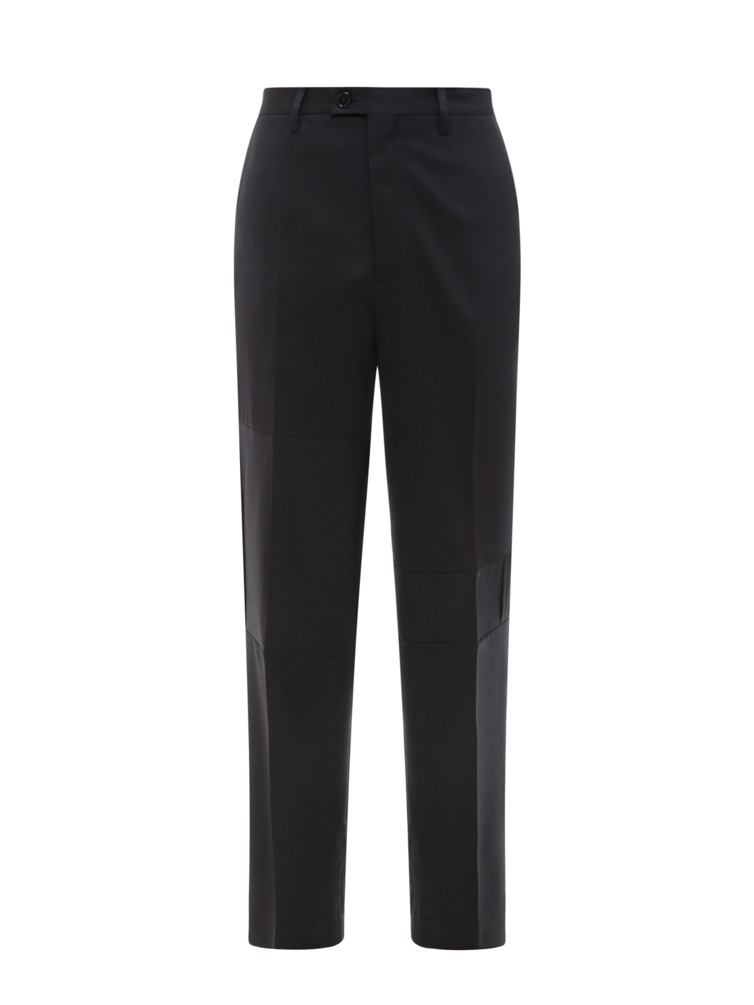 Shop Mm6 Maison Margiela Trouser In Black