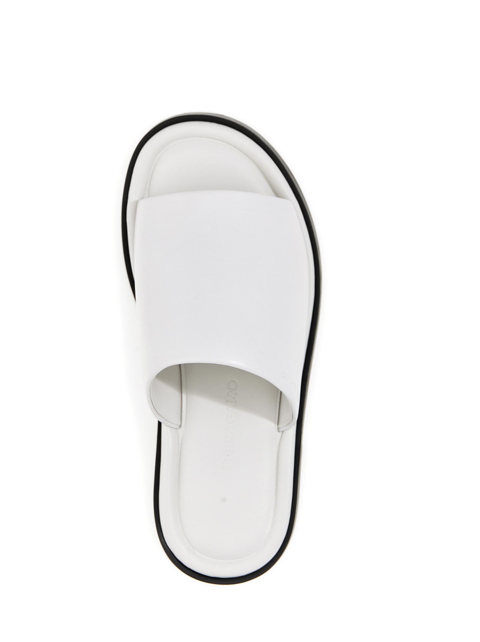 Shop Ferragamo Giunone Sandals In White