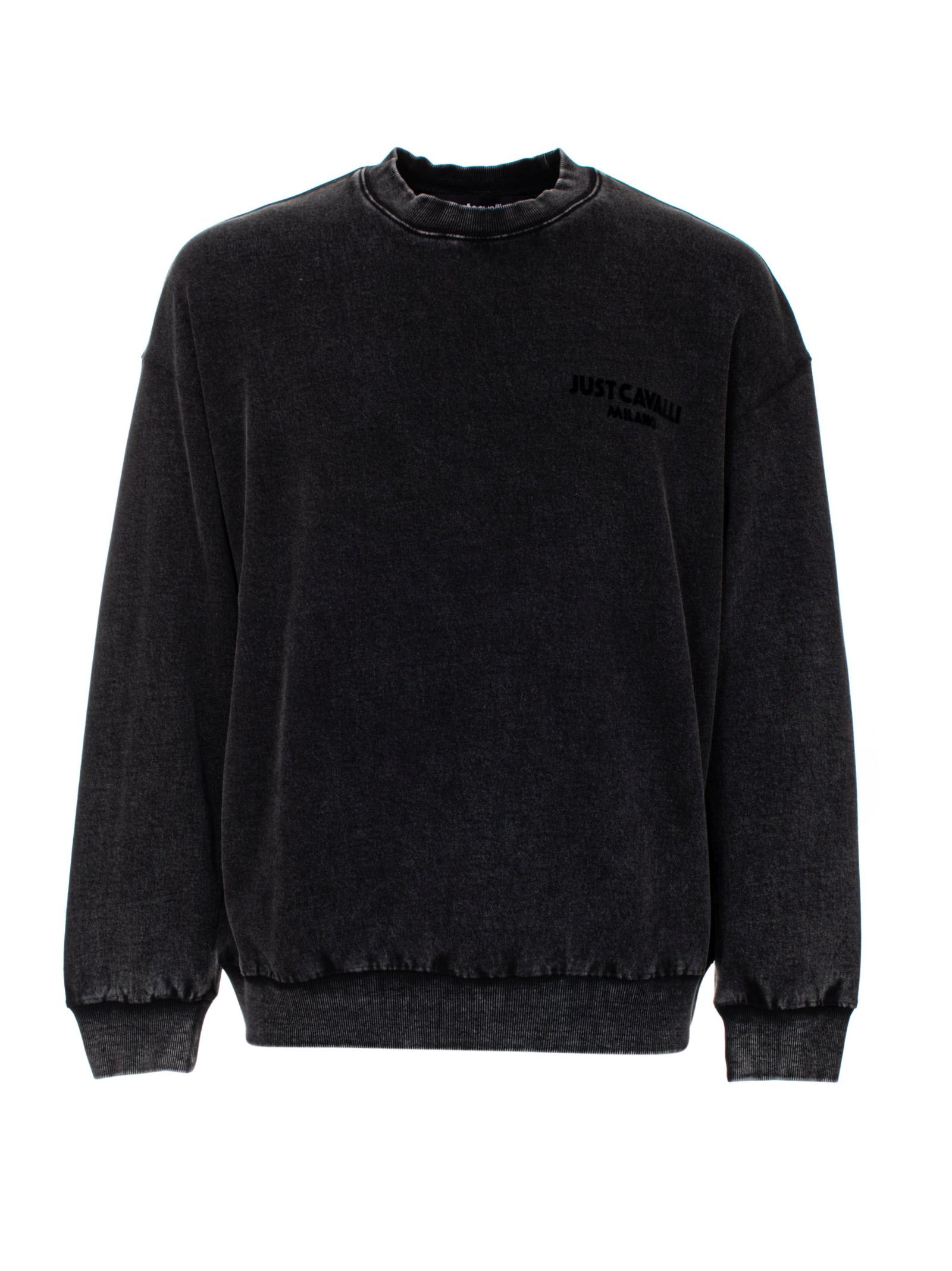 Just Cavalli Hoodie In Black