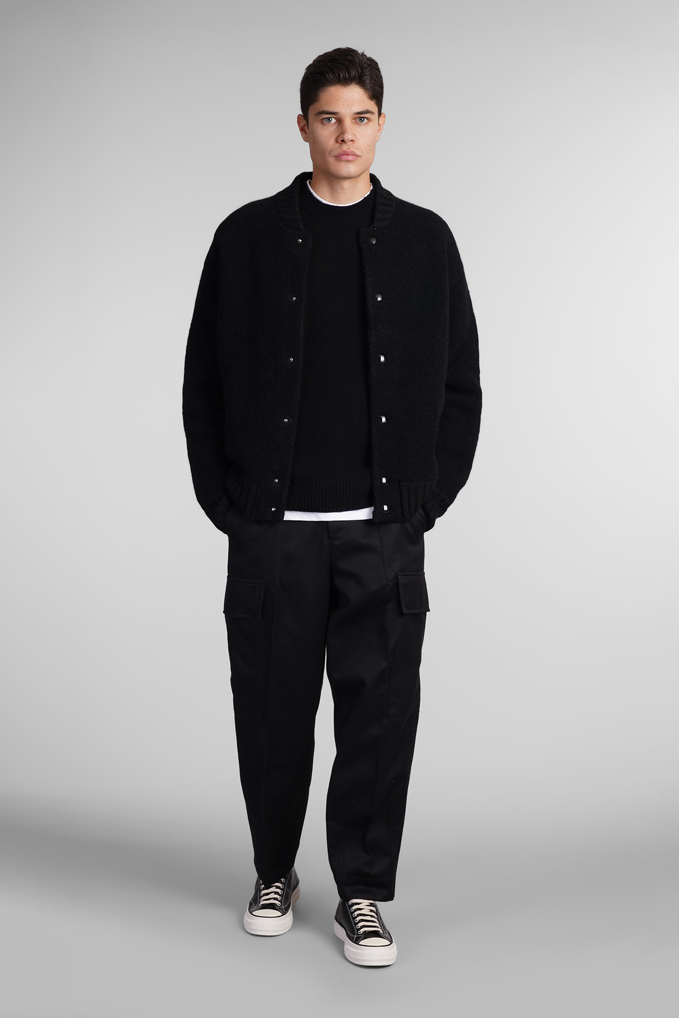 Shop Pt Torino Pants In Black Wool