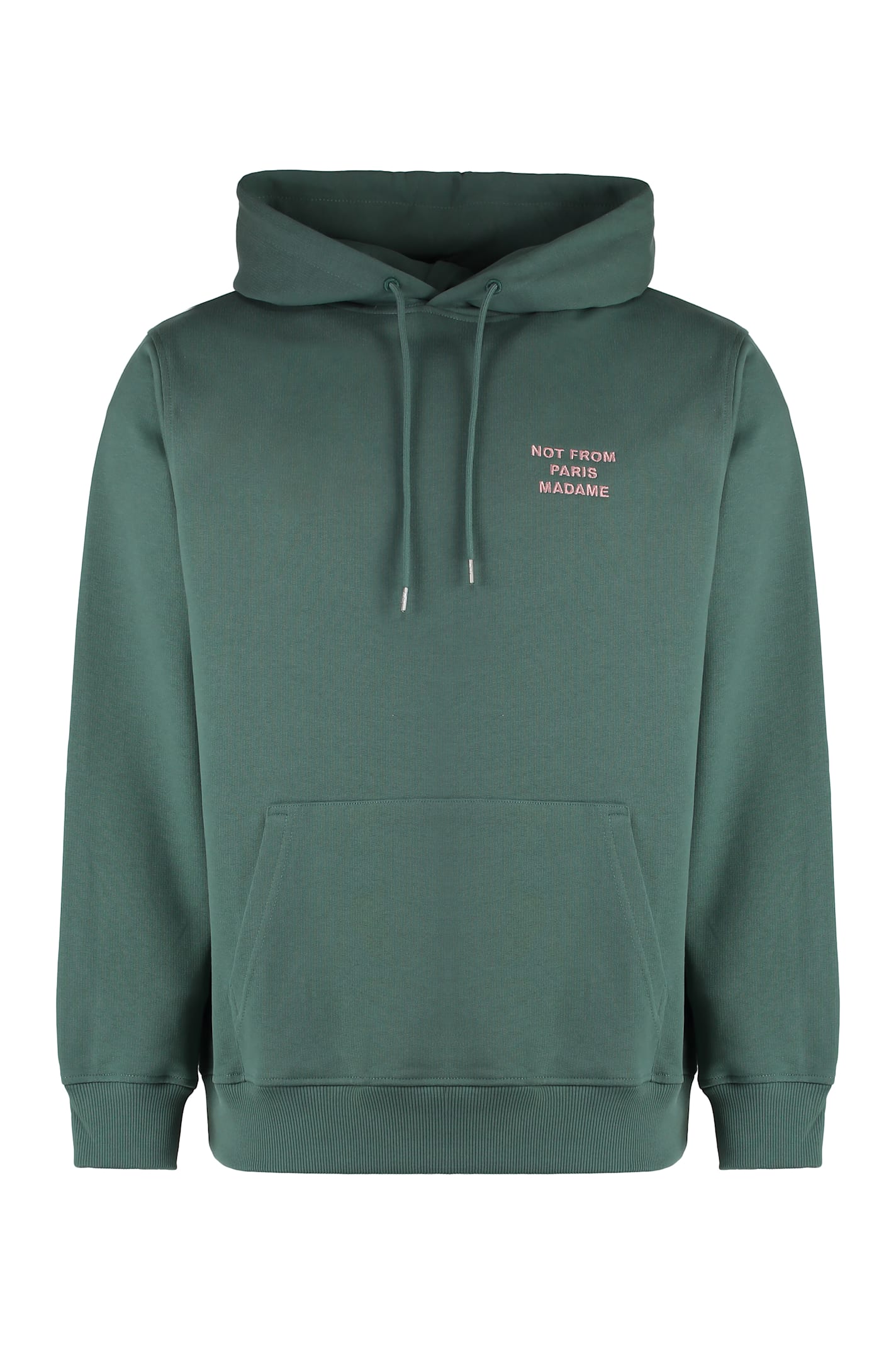 Slogan Hooded Sweatshirt