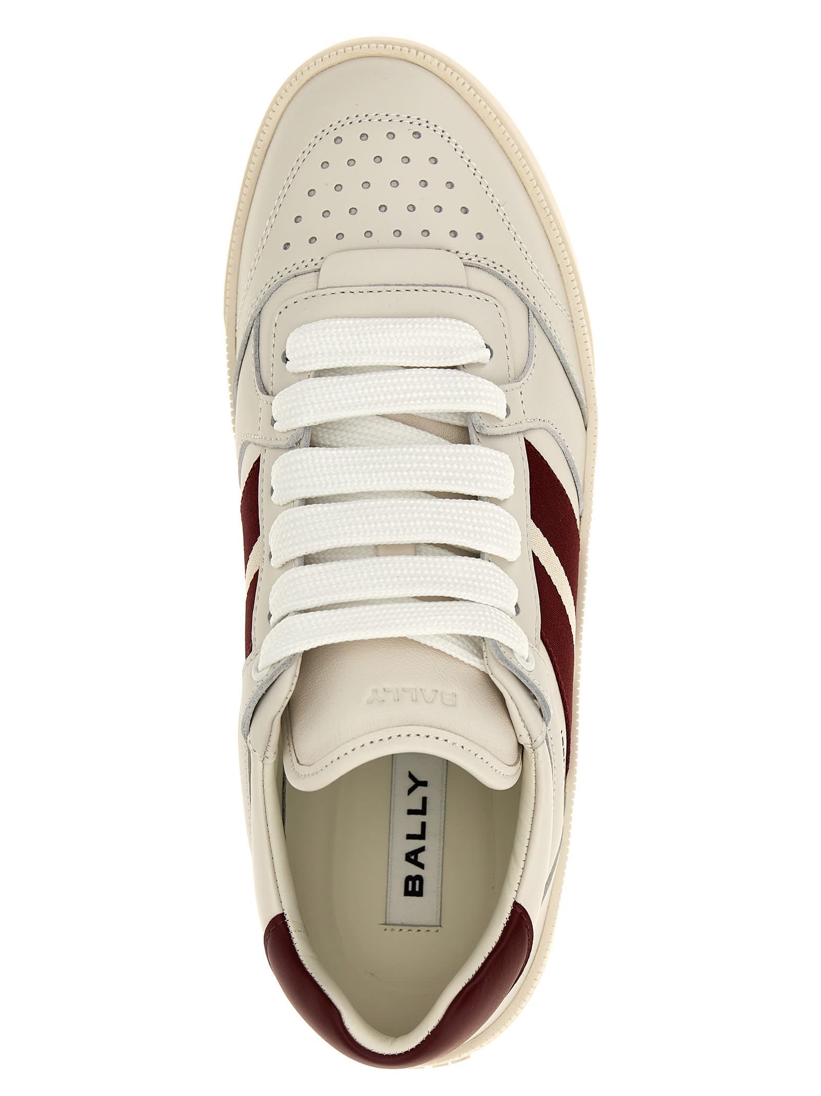 Shop Bally Rebby Sneakers In Red