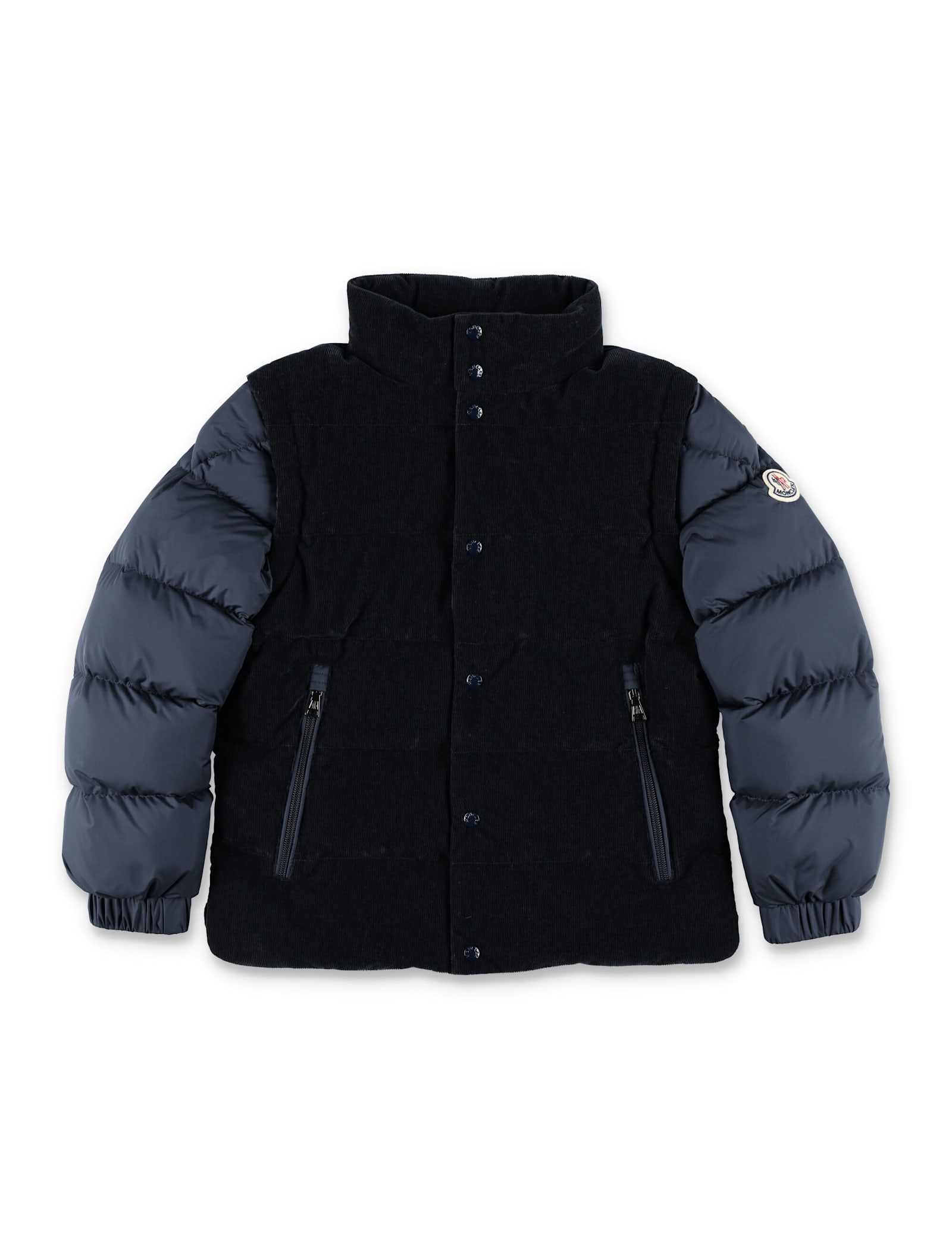 Moncler Kid - Abatan Down Jacket In Black