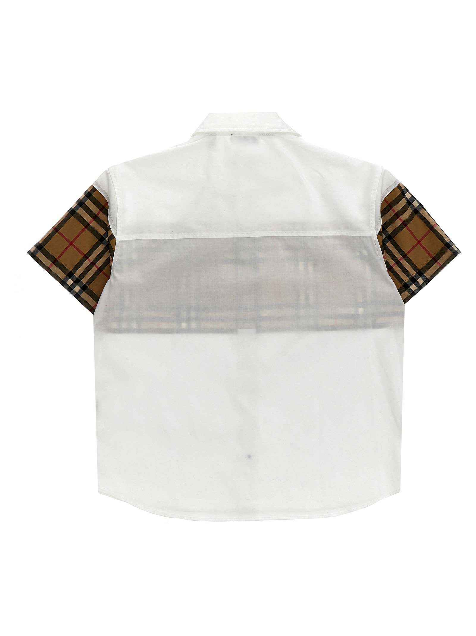 Shop Burberry Devon Shirt In White