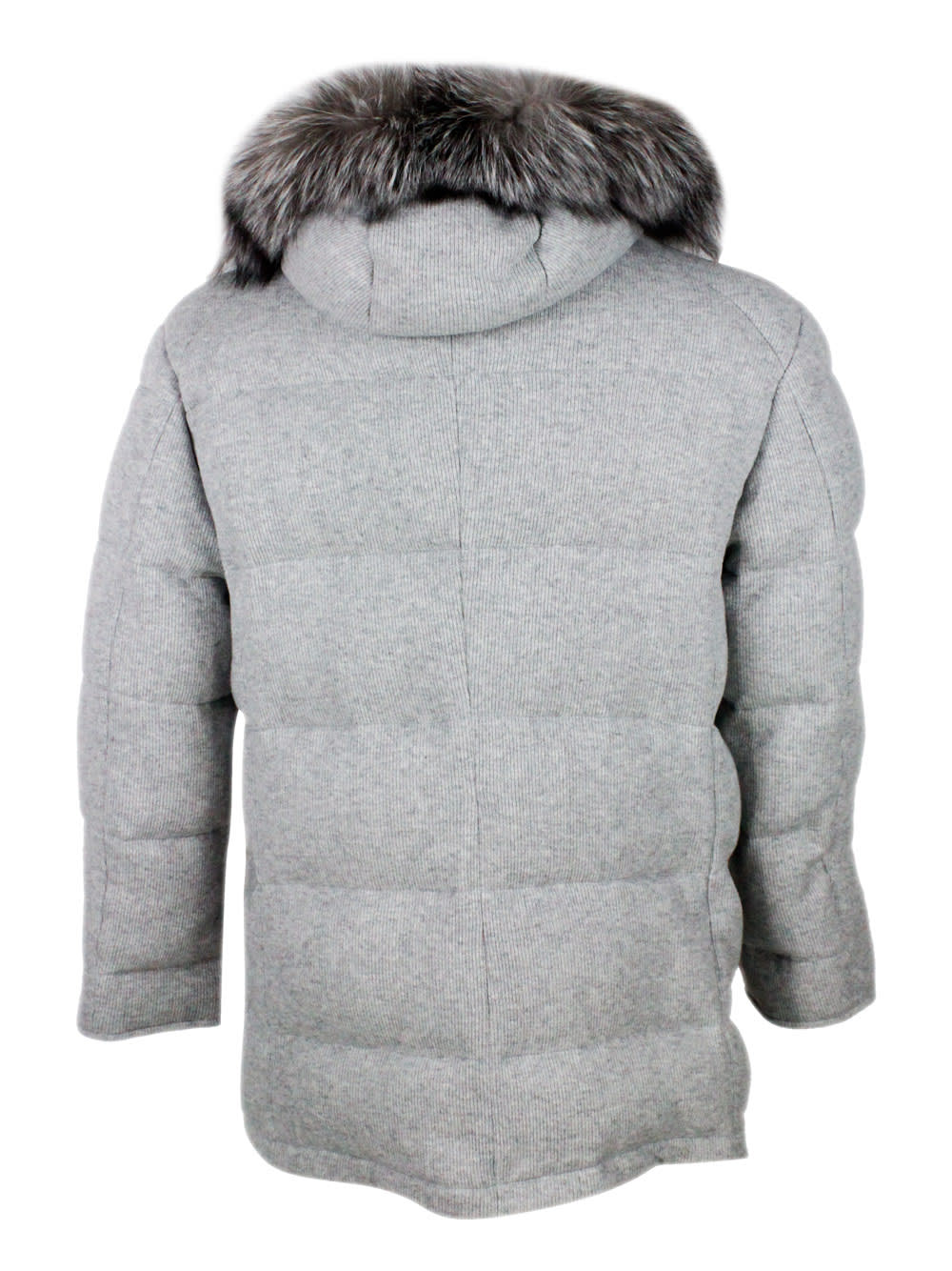 Shop Kired Down Jacket In Grey