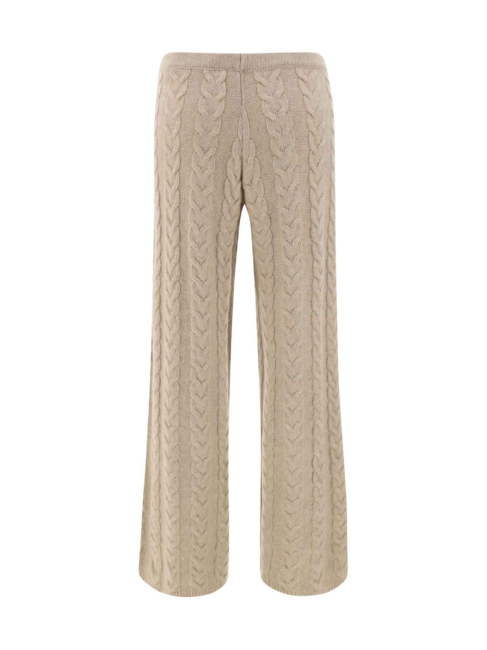 Shop Magda Butrym Pants In Beige