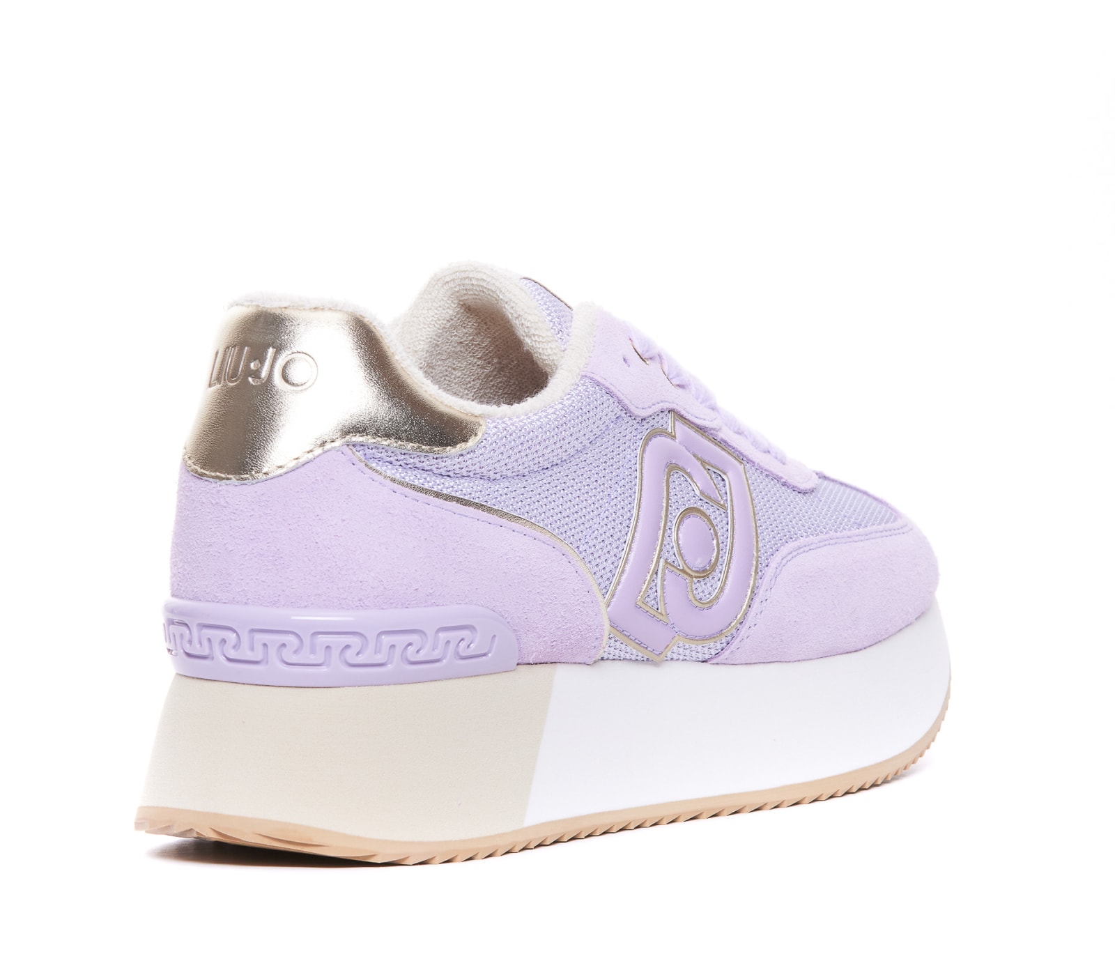 Shop Liu •jo Dreamy Sneakers In Purple