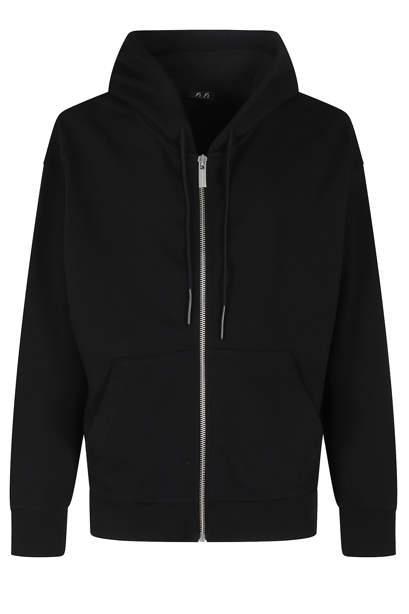 44 Label Group Classic Zip Hoodie In Black