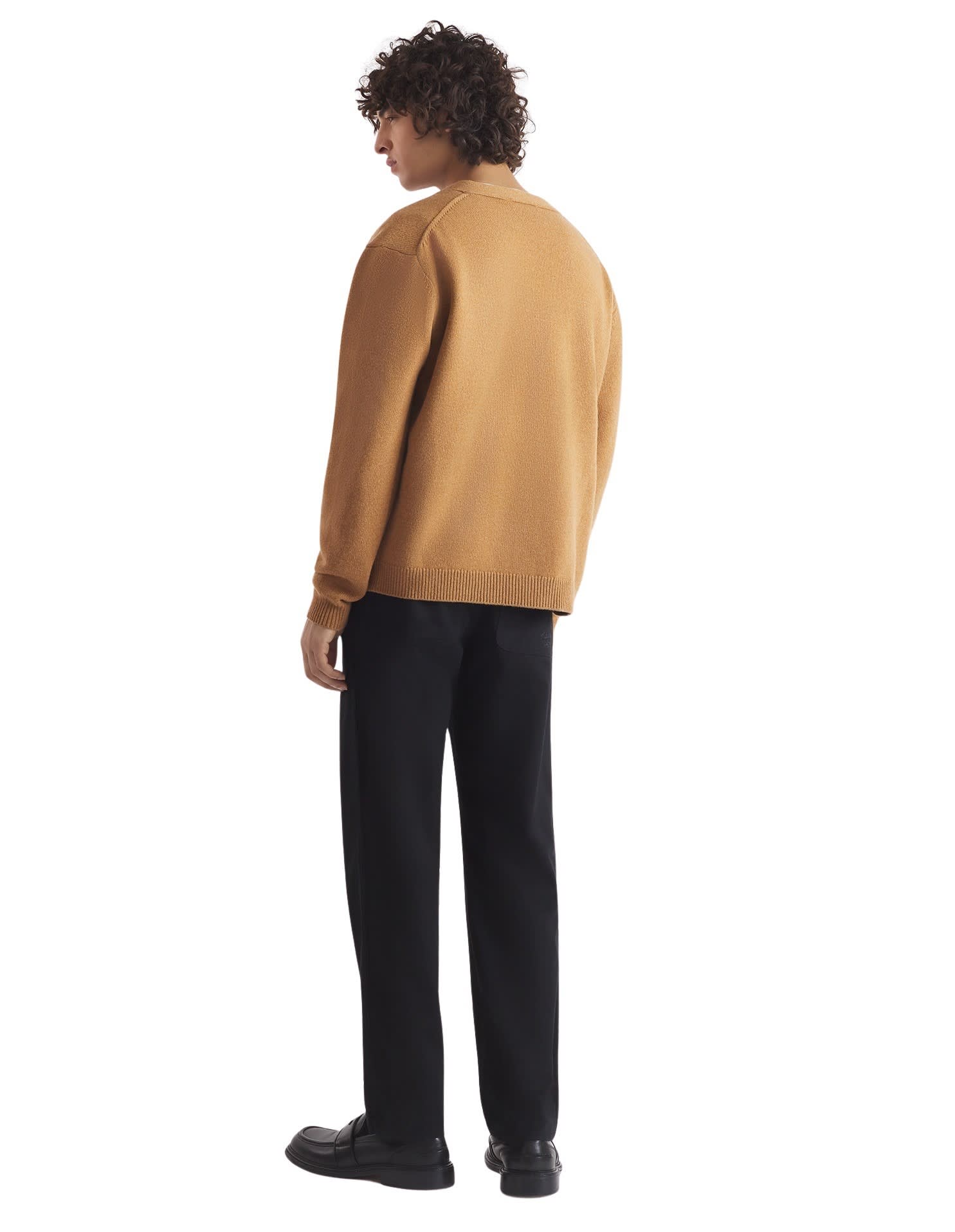 Maison Kitsuné Sequoia Wool Clothing Sweaters In Sequoia