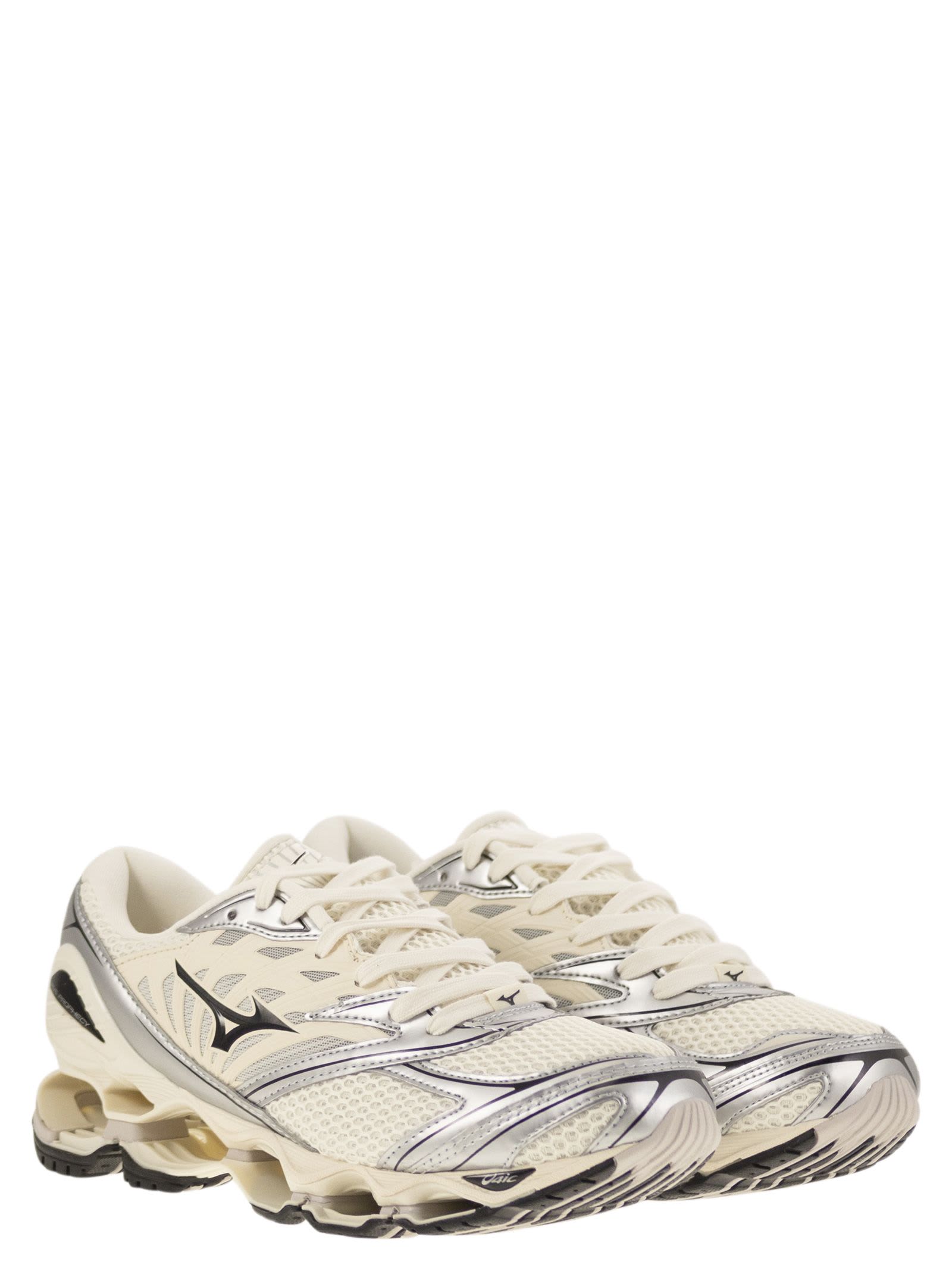 Mizuno Wave Prophecy Ls Sneakers In Neutral