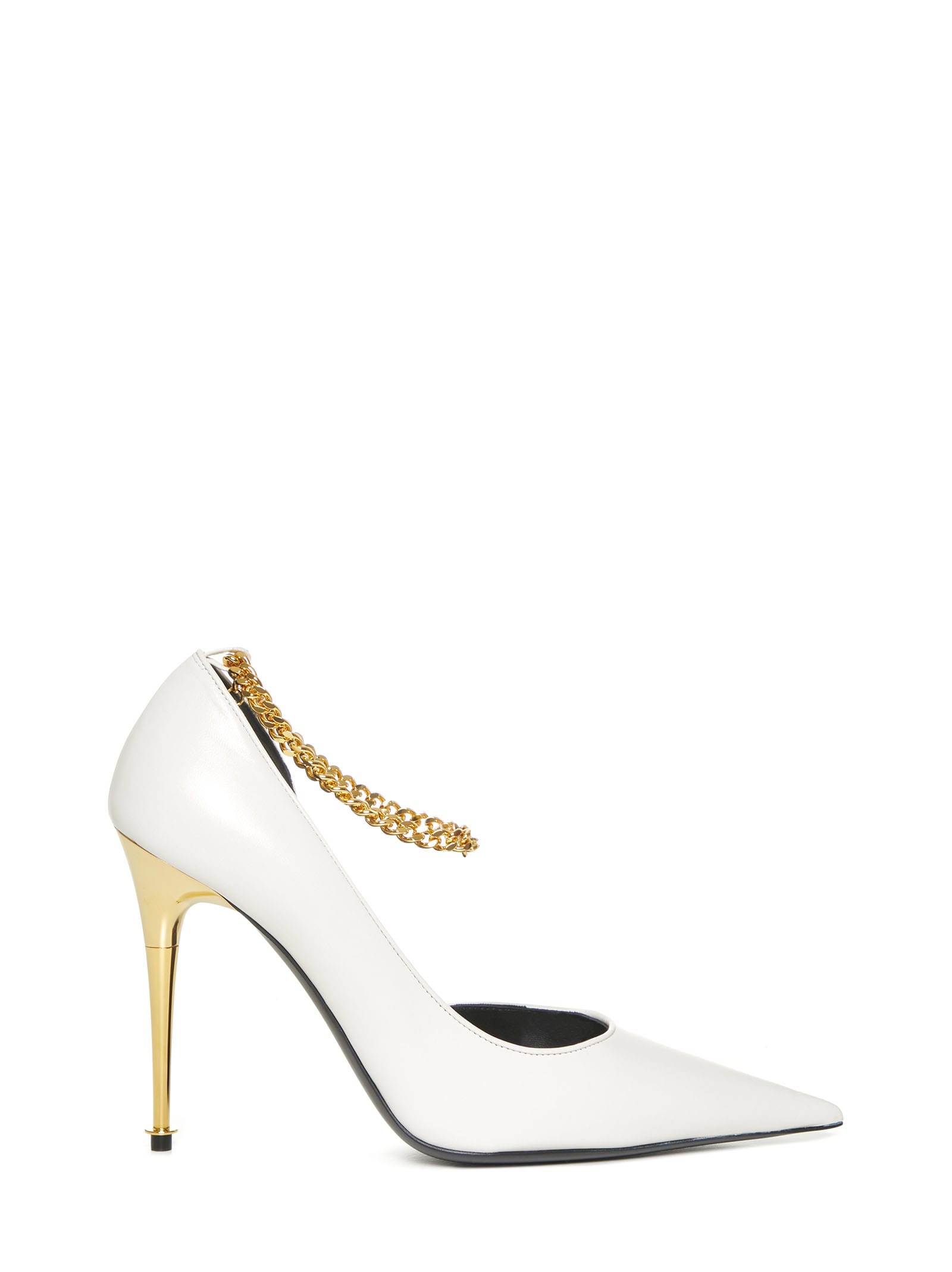 white tom ford heels
