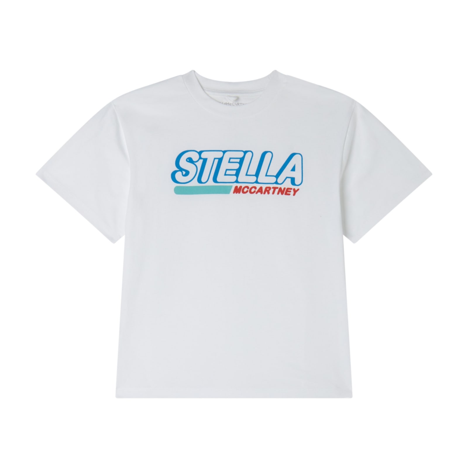 Stella Mccartney Kids' T-shirt With Print In White