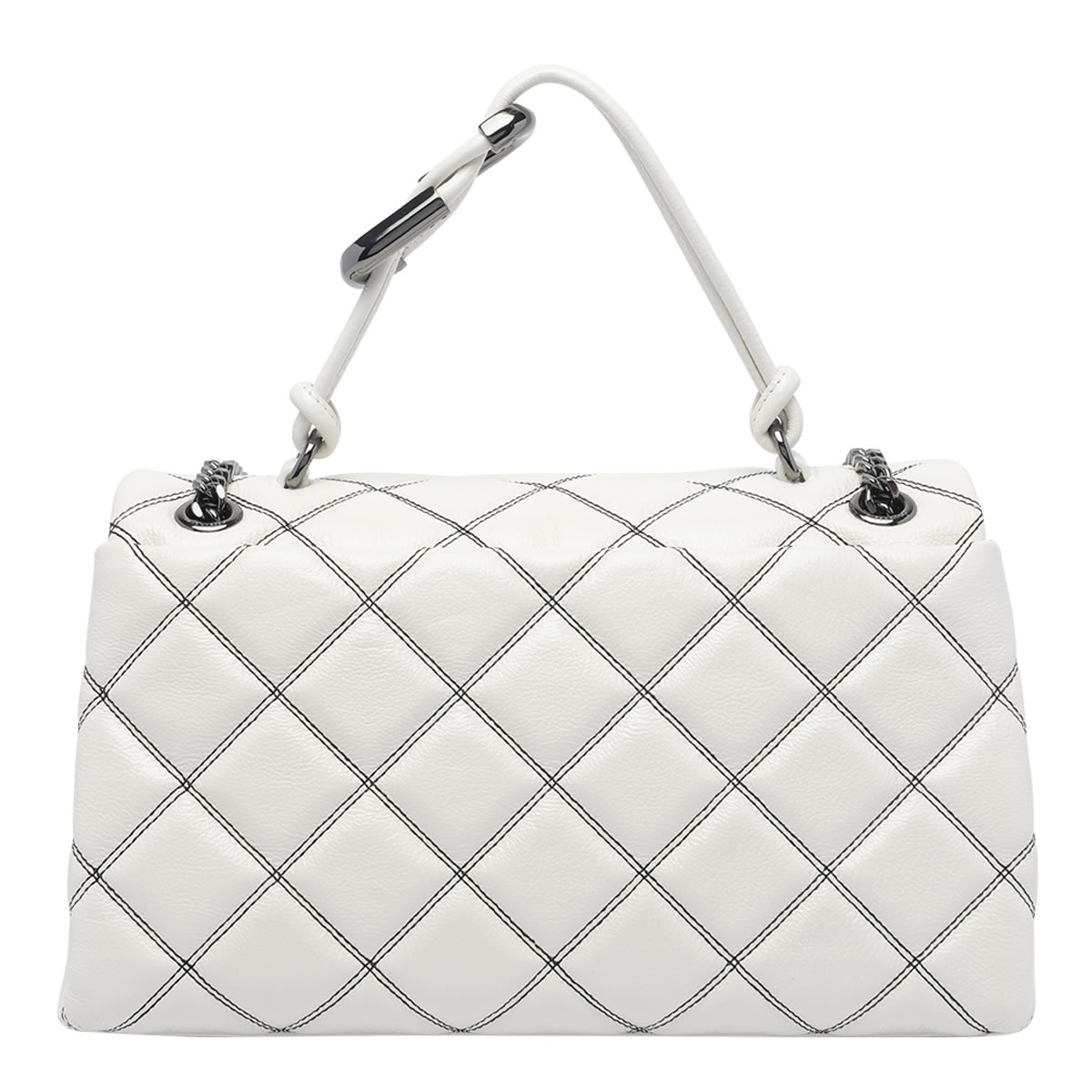 Marc Jacobs Quilted Dual Chain Shoulder Bag