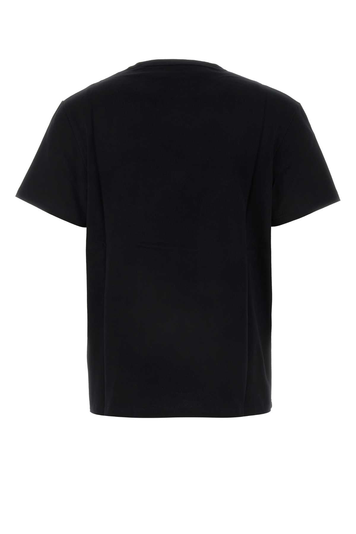 Shop Alexander Mcqueen Black Cotton T-shirt