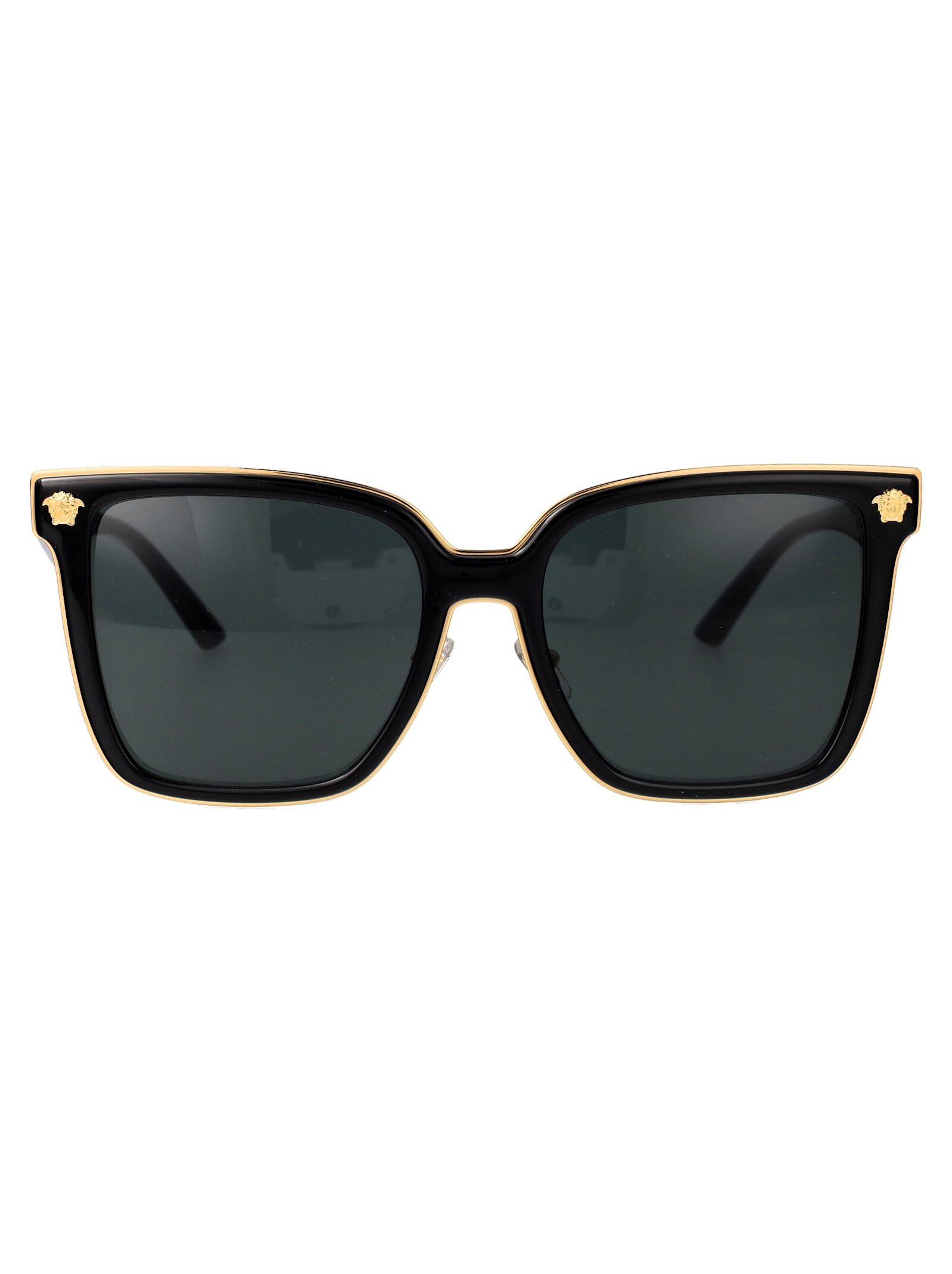 Versace 0ve2278d Square-frame Sunglasses In Black