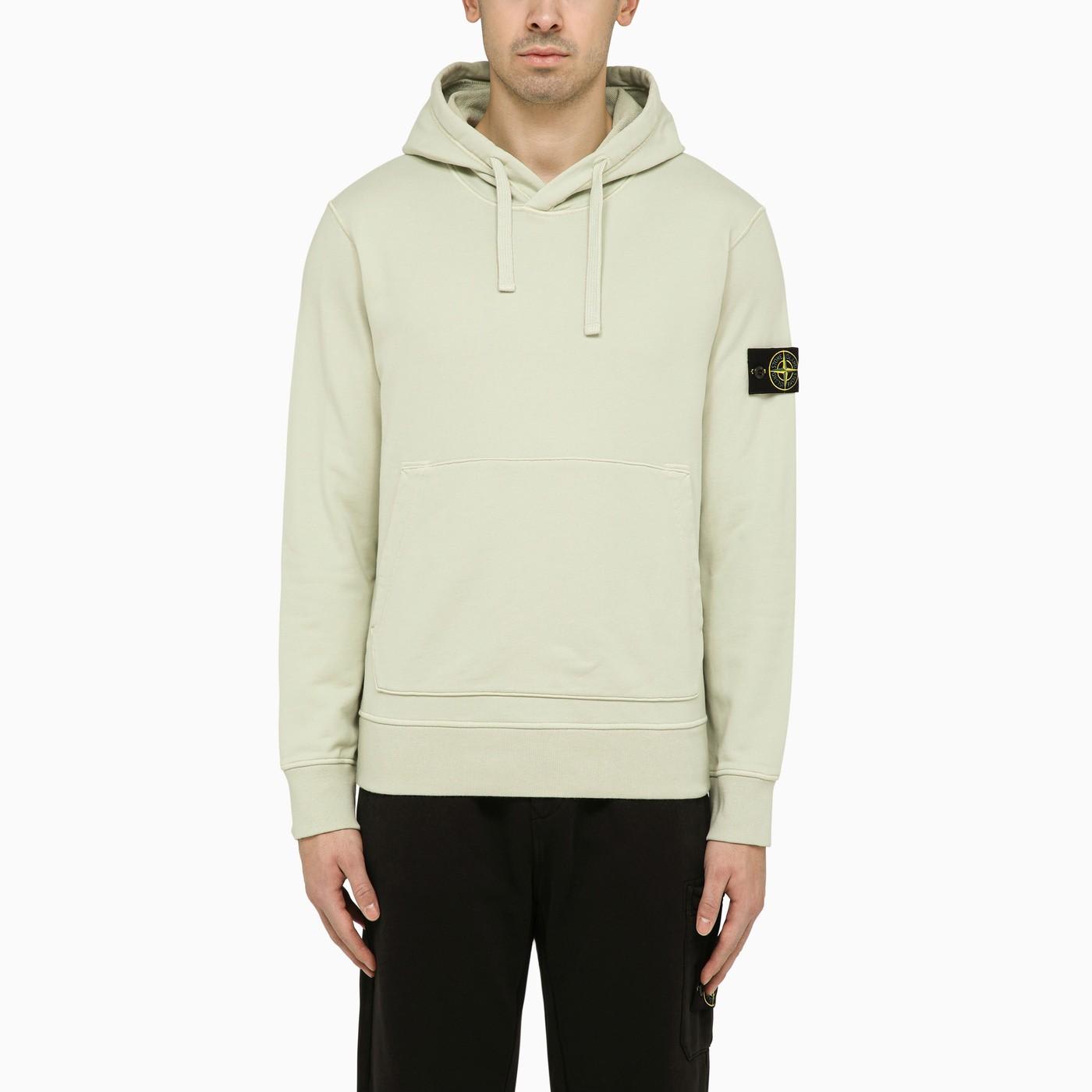 Stone Island Cotton Sweatshirt 64151 In Pistacchio