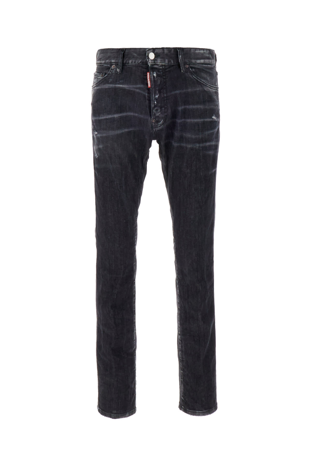 Dsquared2 Black Stretch Denim Blend Cool Guy Jeans In 900