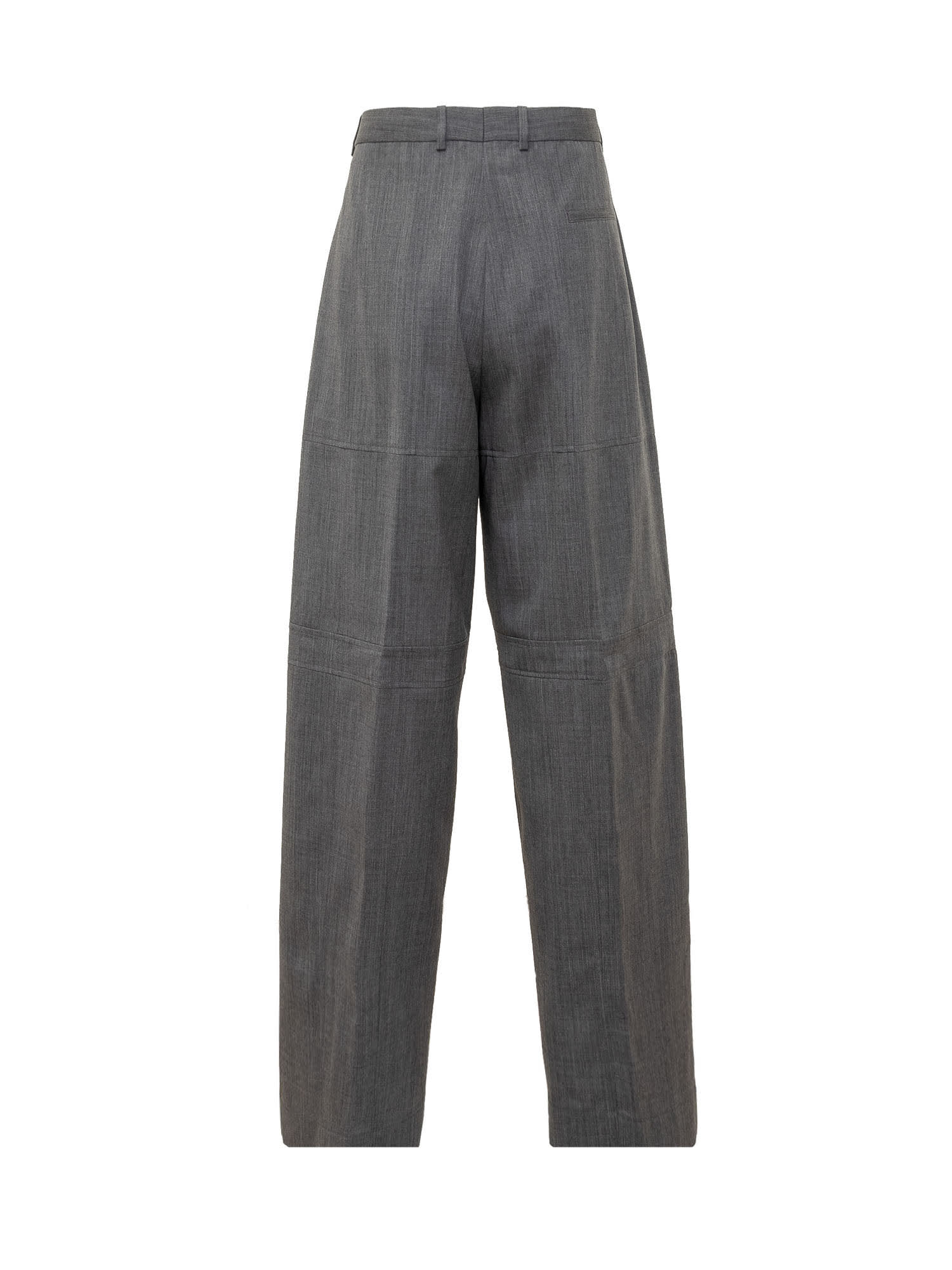 Shop Jil Sander 70 Aw Trousers In Volcanic Glass