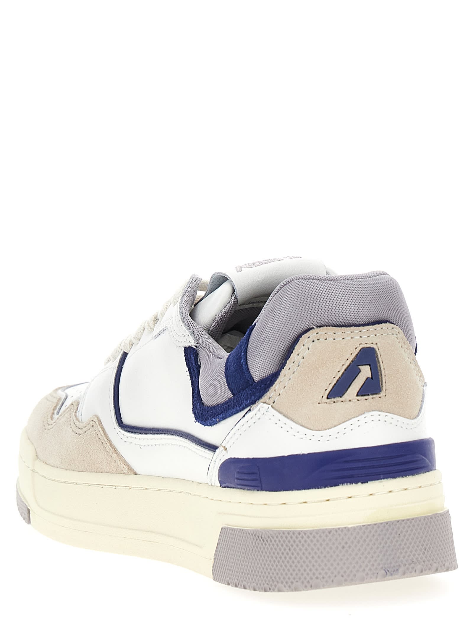 Shop Autry Clc Low Sneakers In Blue