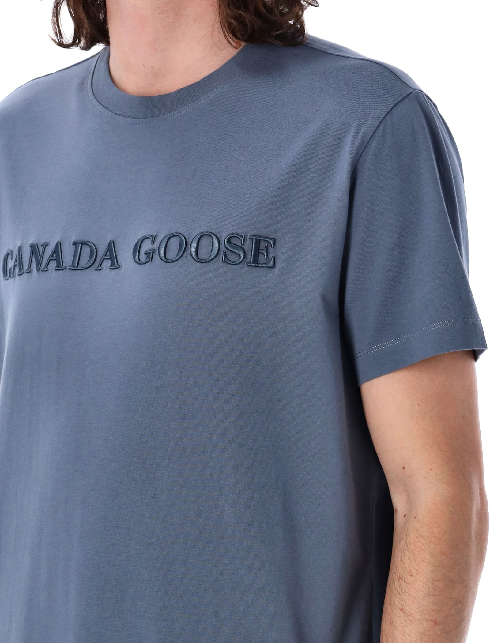 Canada Goose Men's Emersen T-shirt In Ozone Blue