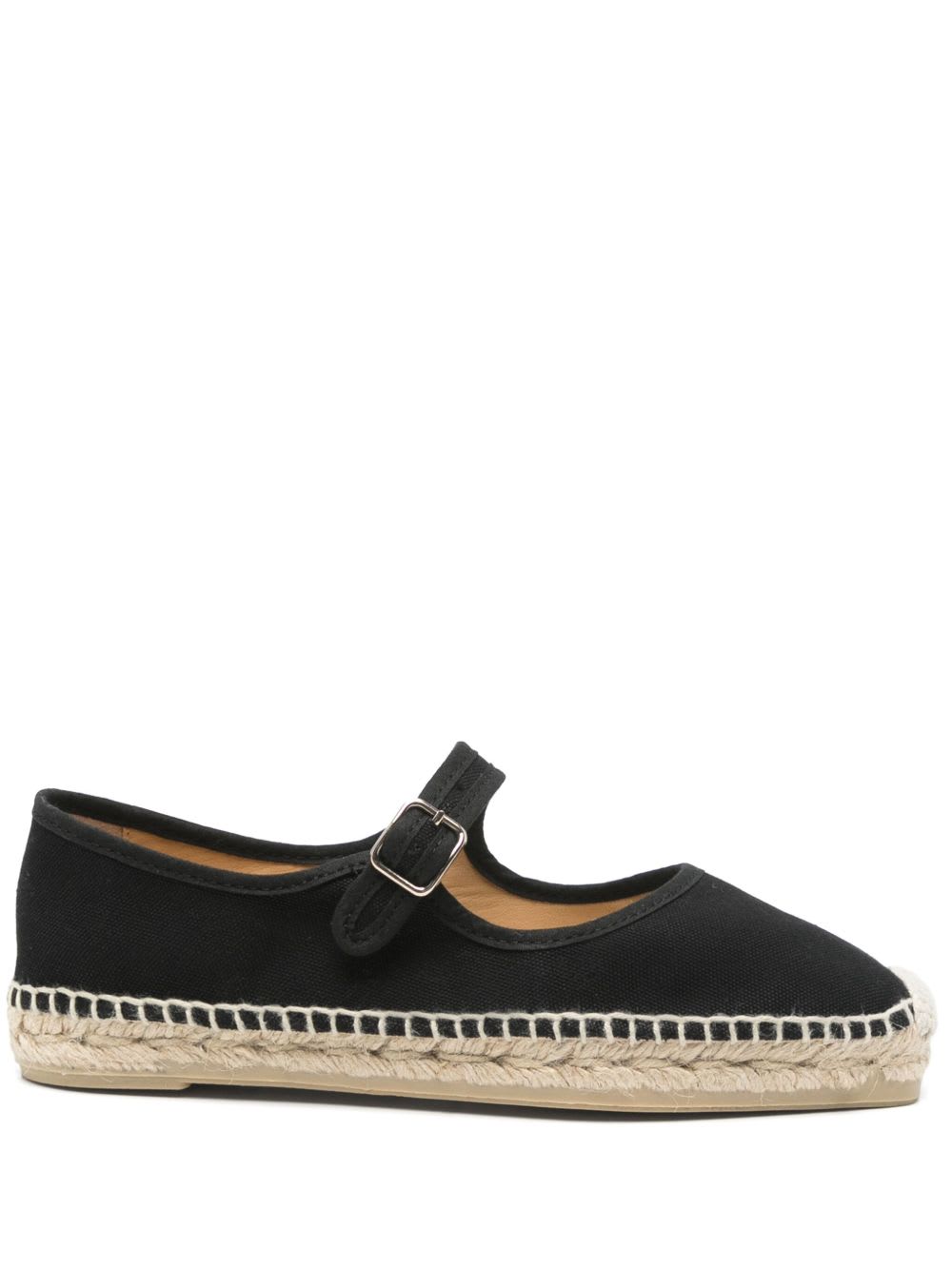 Castaã±er Padua Canvas Espadrilles In Black