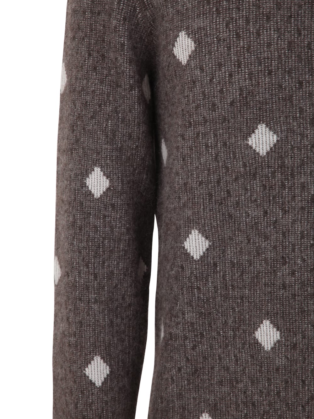 Shop Giorgio Armani Sweater In Fancy Iron
