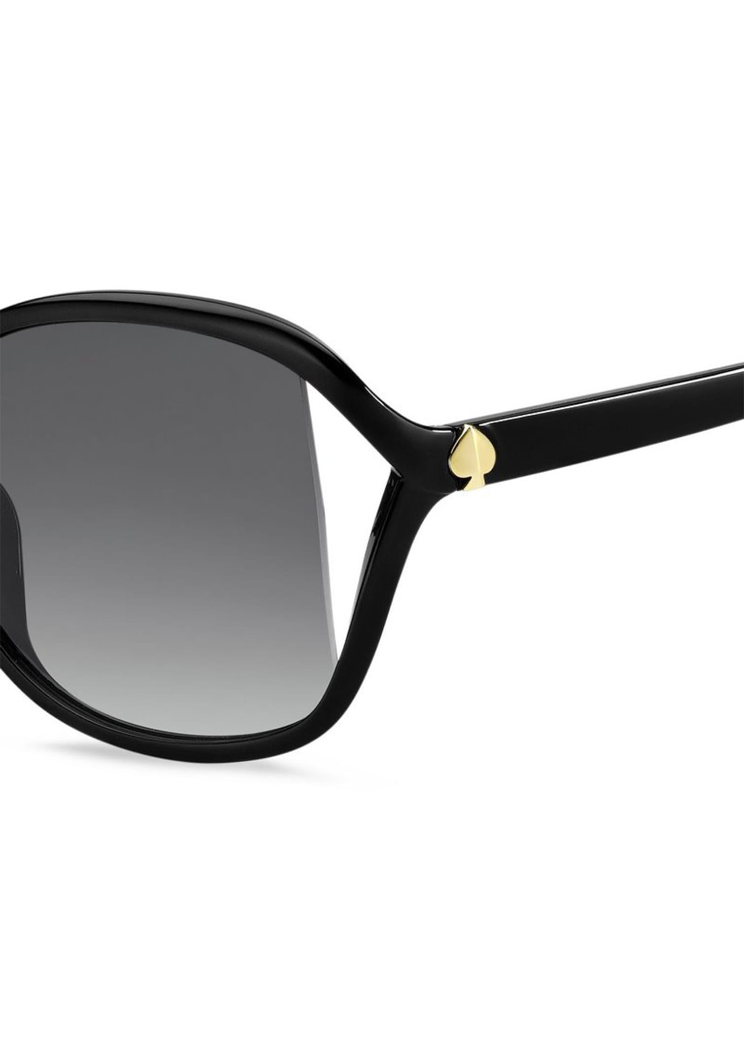 Shop Kate Spade Gloriann/f/s Sunglasses In O Black