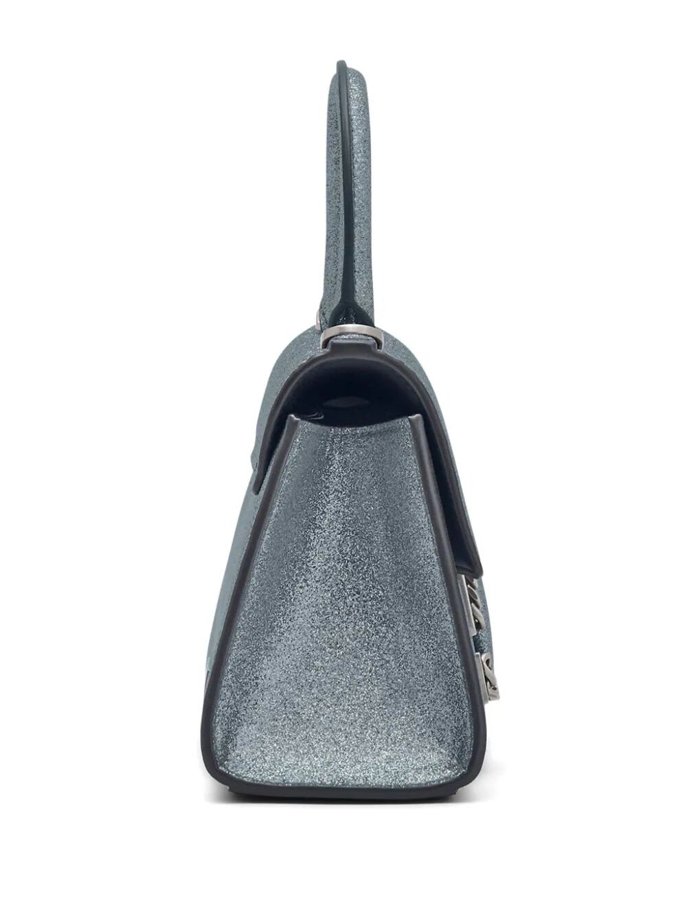 Shop Marc Jacobs The Mini Top Handle In Silver