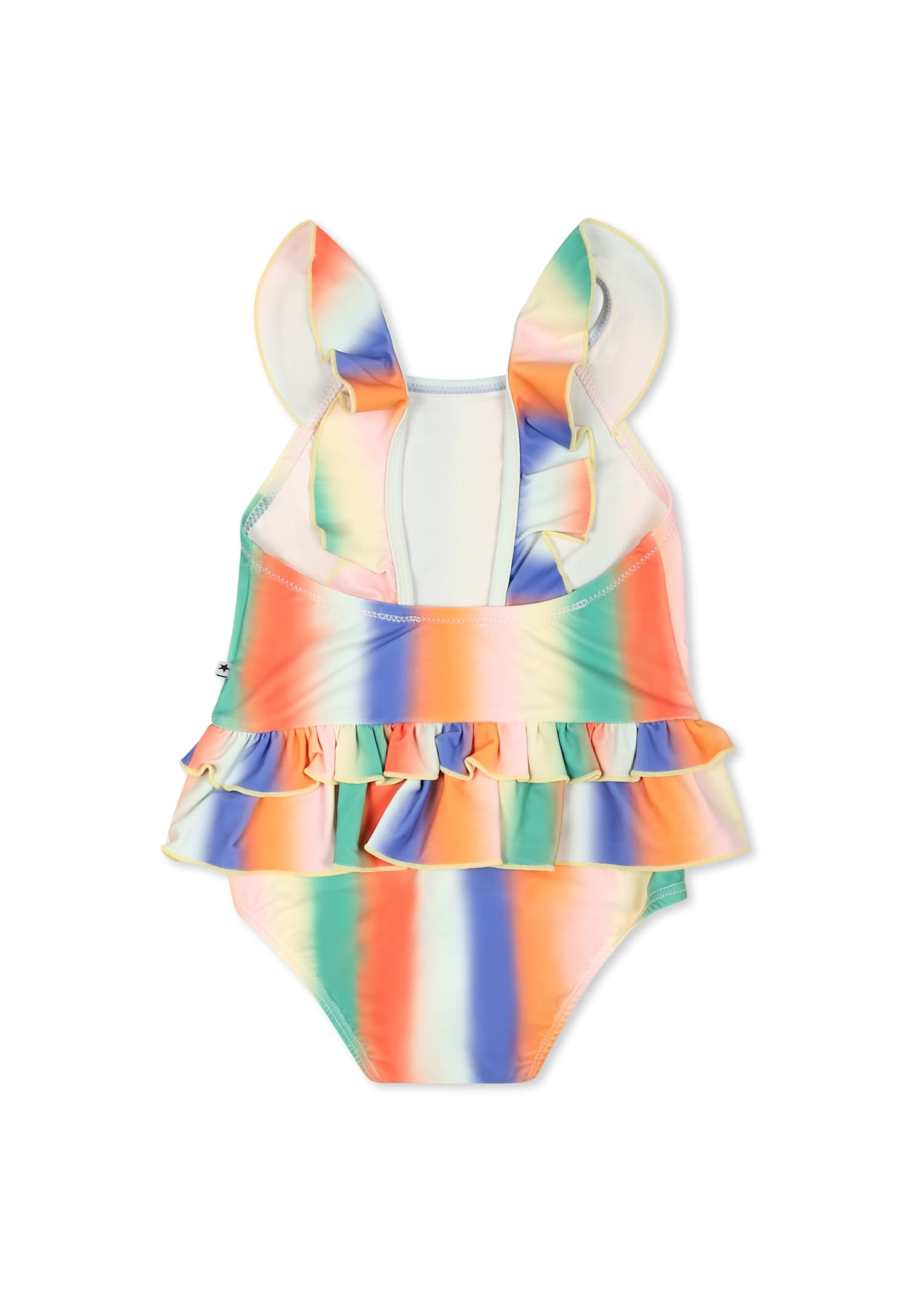 Molo Multicolor Swimsuit For Baby Girl In Multicolor