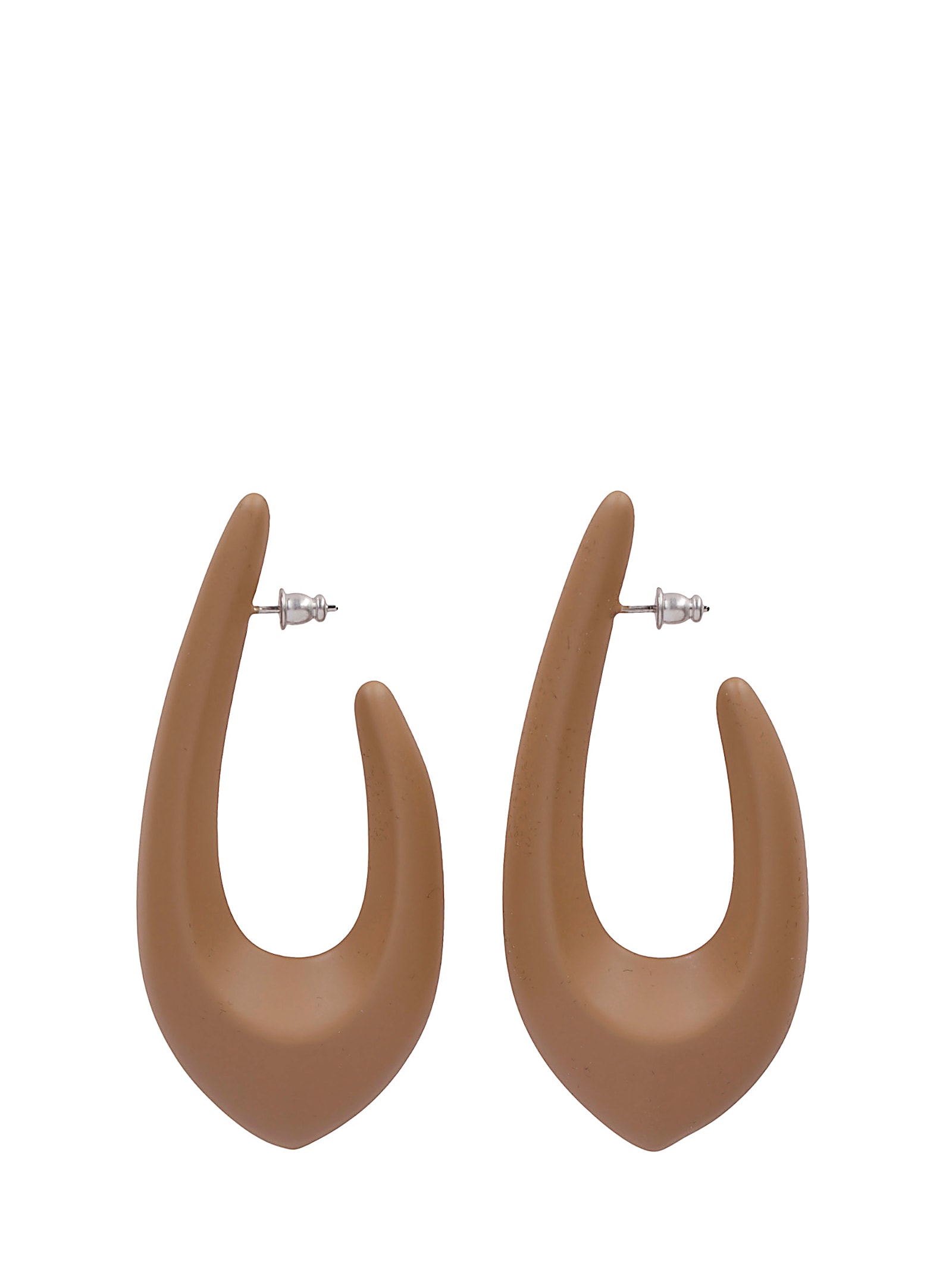 Panconesi Spada Drop Earrings In Brown
