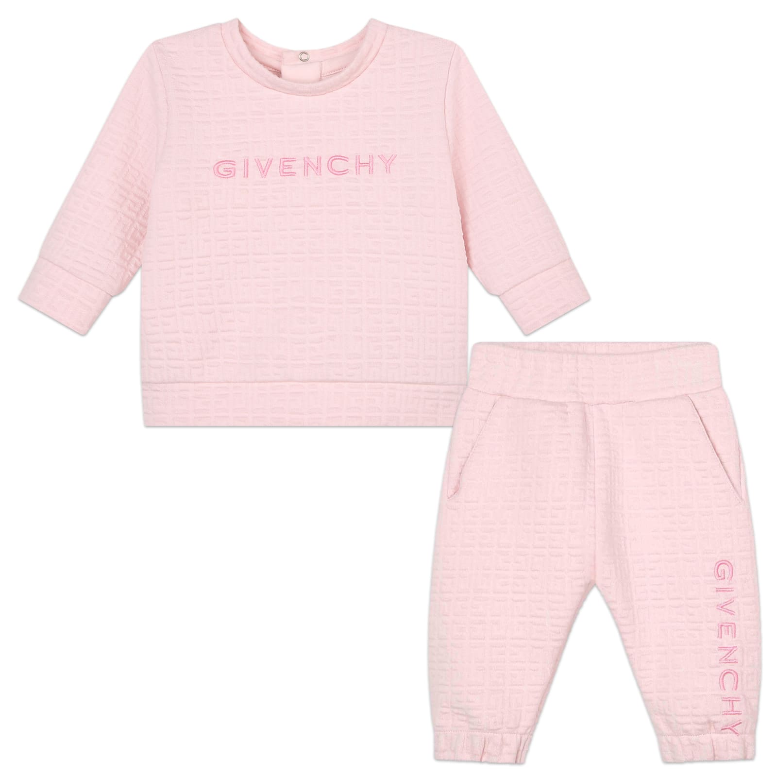 GIVENCHY SPORTS SUIT WITH JACQUARD MONOGRAM
